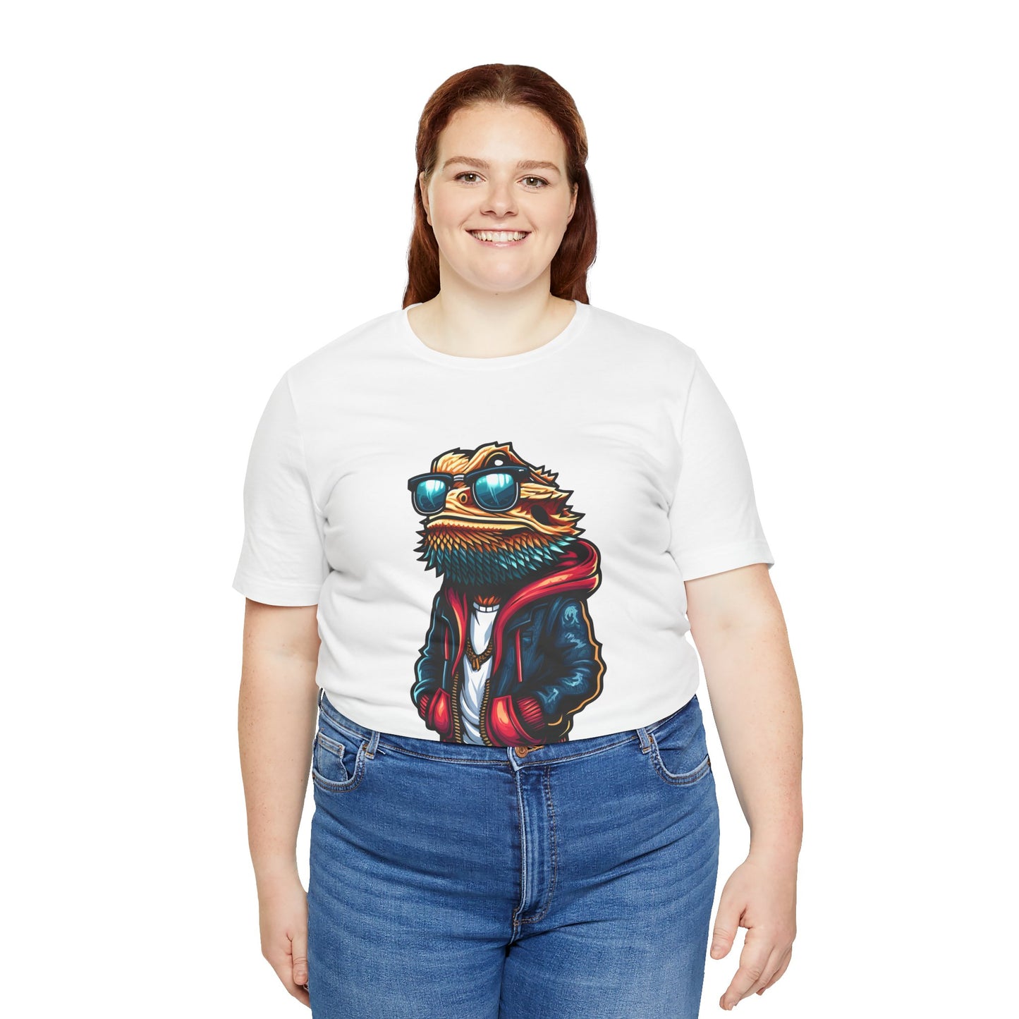 Cool Beardie Unisex Jersey Tee - Casual Everyday Wear - Great for Reptile Lovers