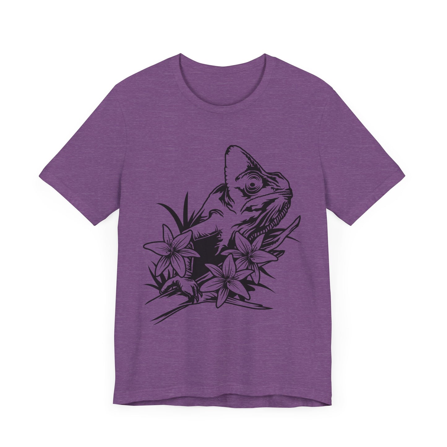 Chameleon Unisex Jersey Tee - Casual Everyday Wear - Great for Reptile Lovers