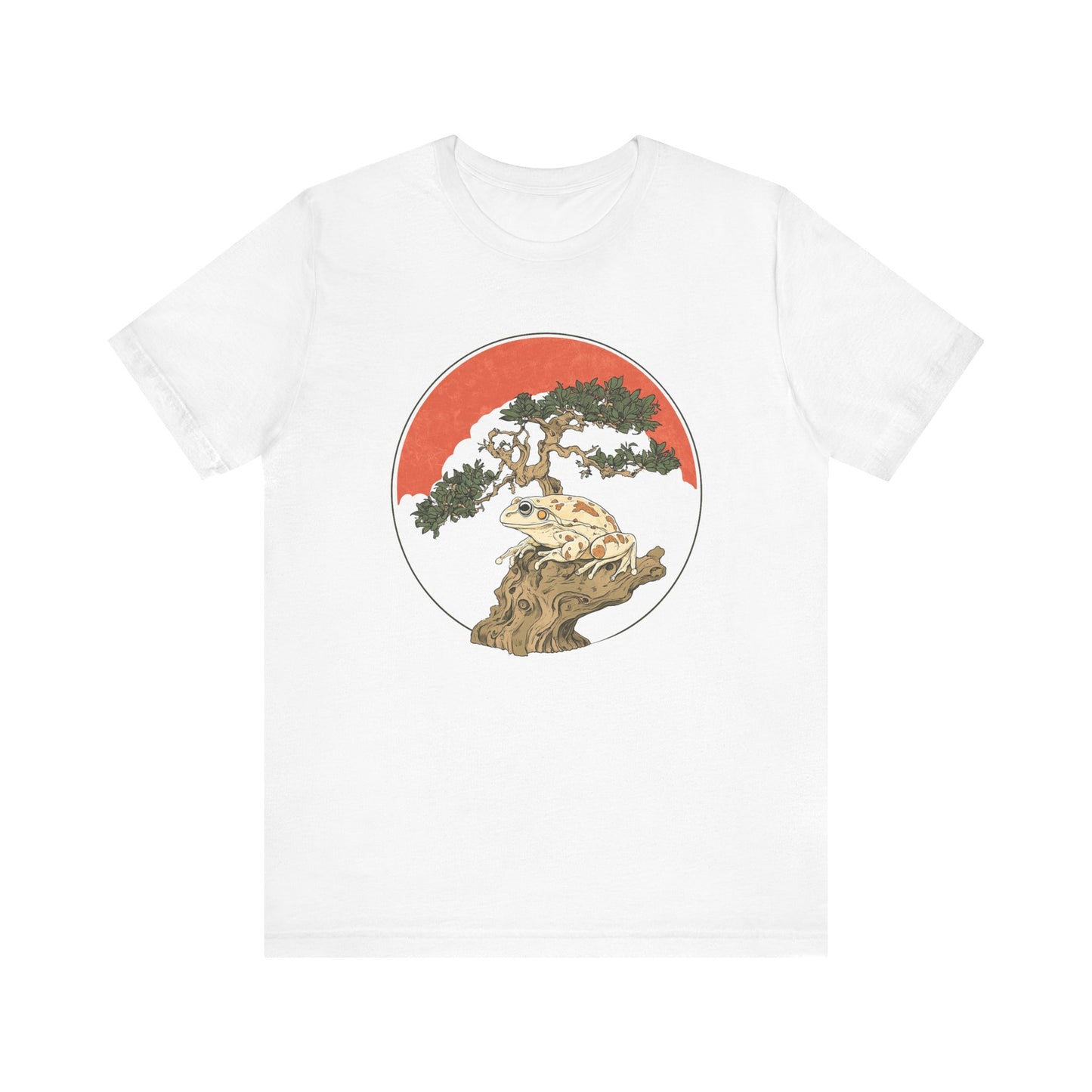 Bonsai Frog Unisex Jersey Tee - Casual Everyday Wear - Great for Reptile Lovers