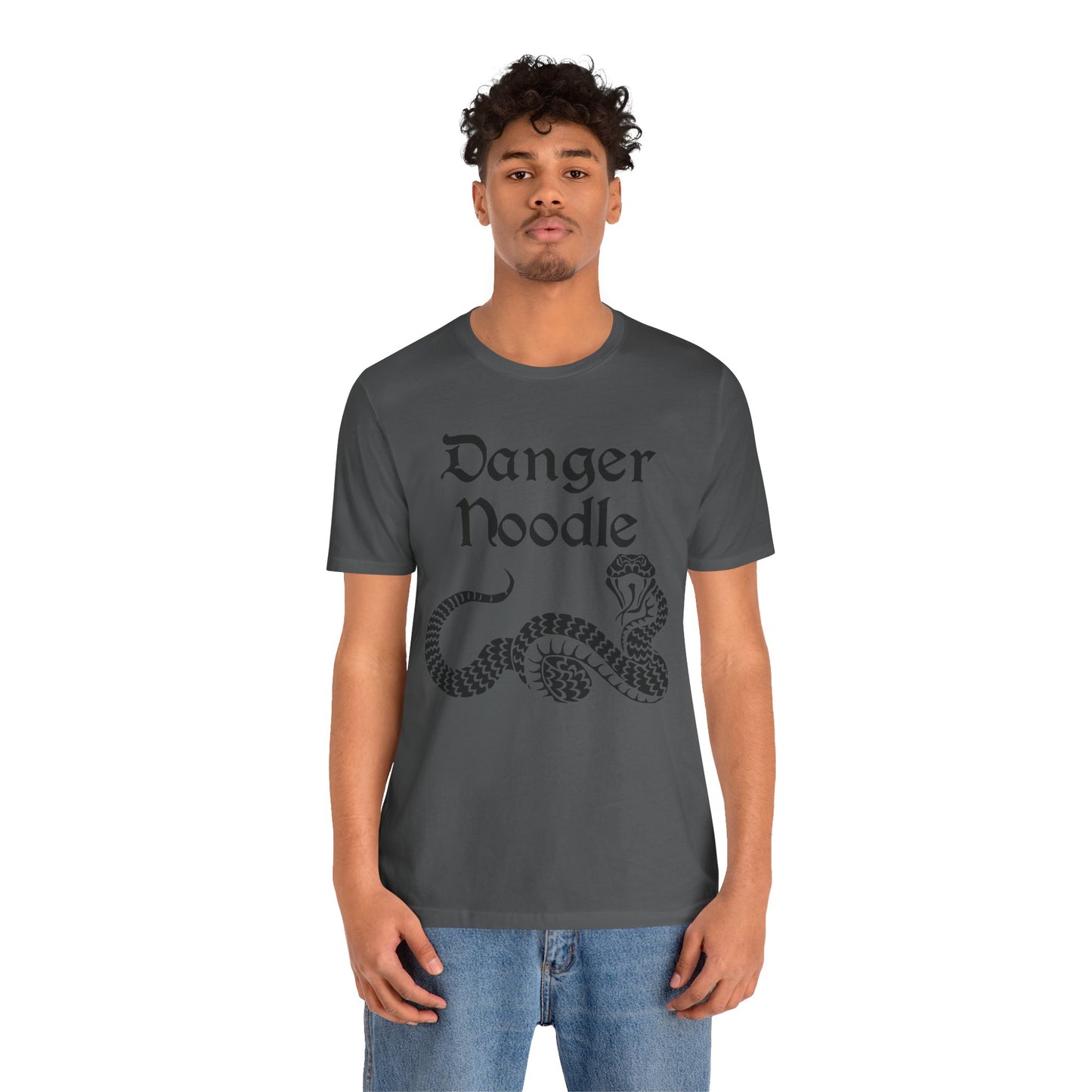 Danger Noodle Unisex Jersey Tee - Casual Everyday Wear - Great for Reptile Lovers