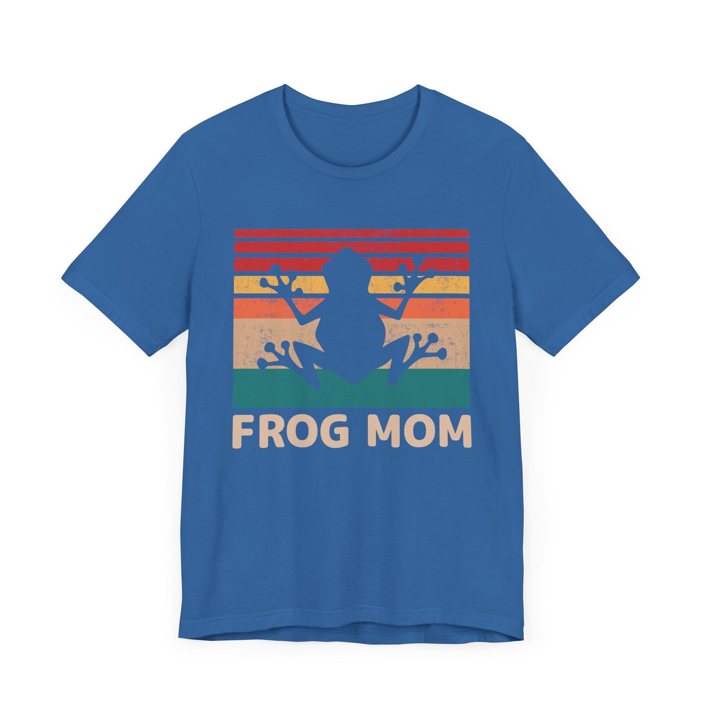 "Frog Mom" Unisex Jersey Tee - Casual Everyday Wear - Great for Reptile Lovers