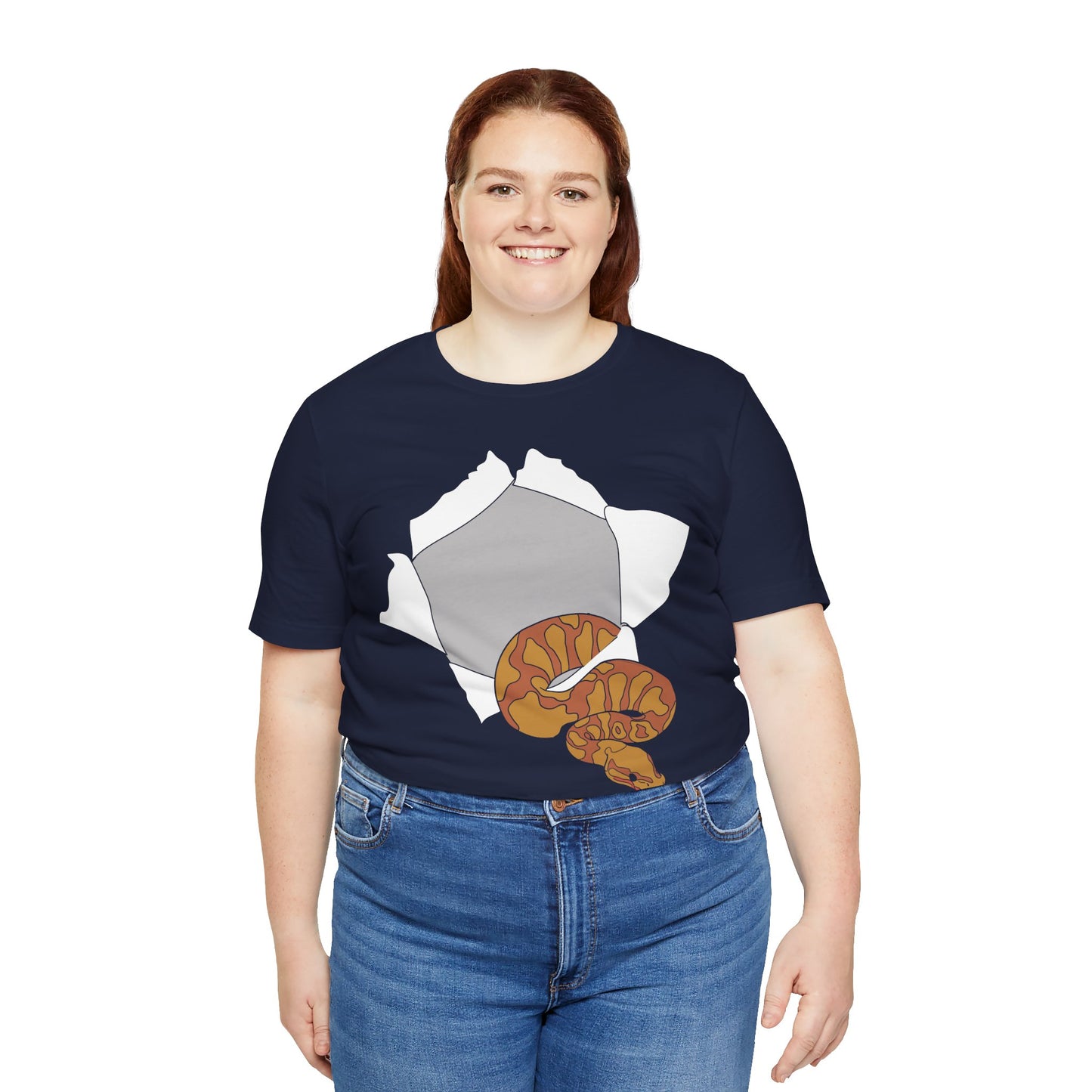 Snake Escape Unisex Jersey Tee - Casual Everyday Wear - Great for Reptile Lovers