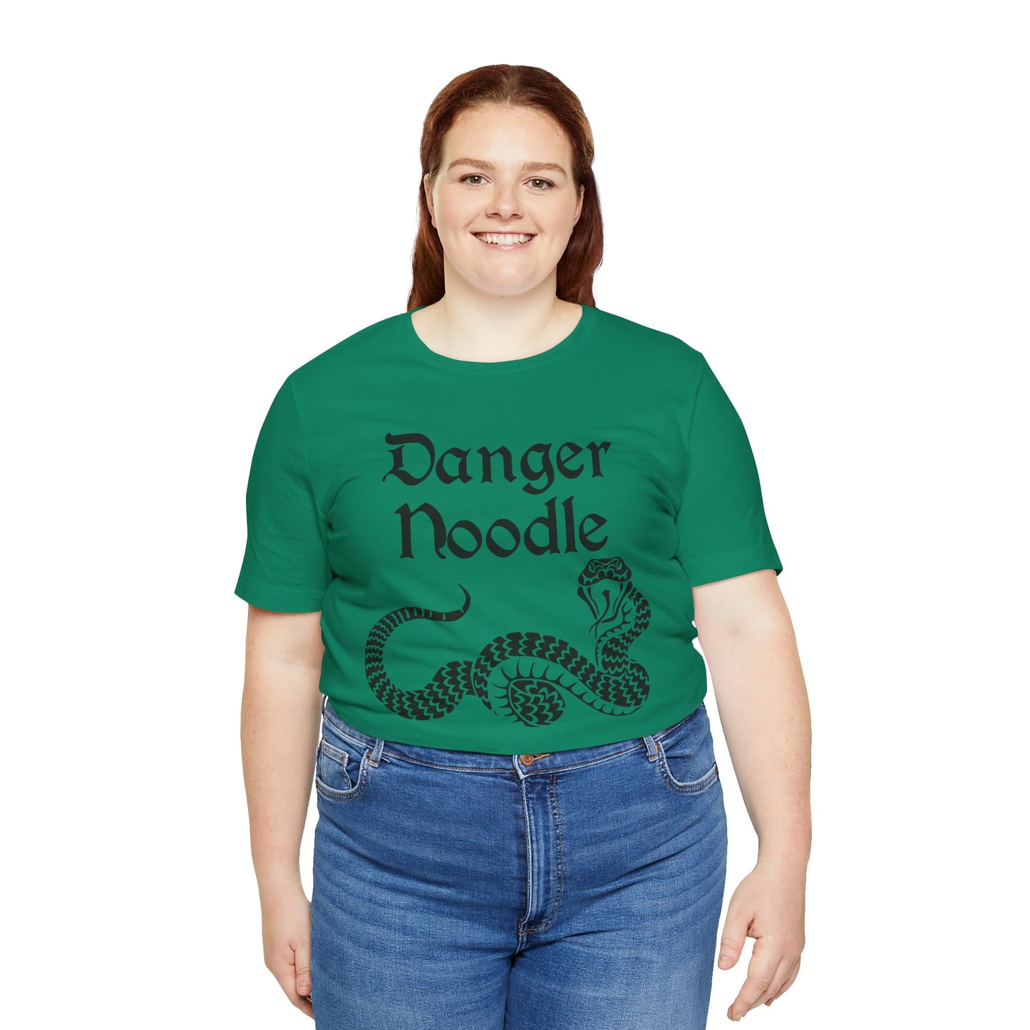 Danger Noodle Unisex Jersey Tee - Casual Everyday Wear - Great for Reptile Lovers