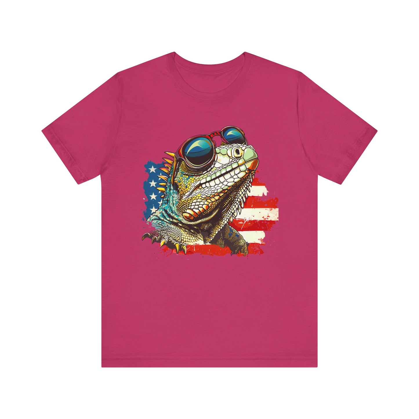 Cool Iguana Unisex Jersey Tee - Casual Everyday Wear - Great for Reptile Lovers