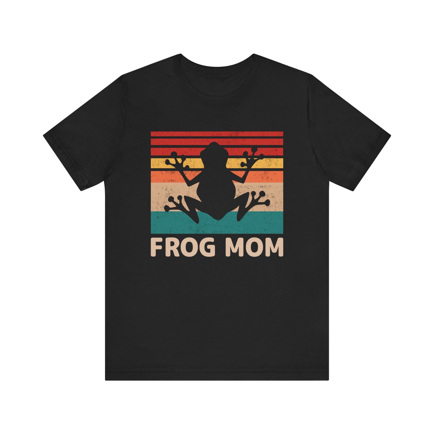 "Frog Mom" Unisex Jersey Tee - Casual Everyday Wear - Great for Reptile Lovers