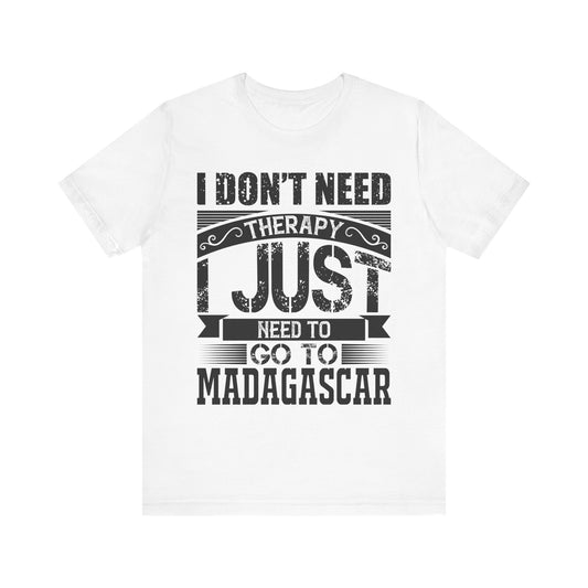 Go to Madagascar Unisex Jersey Tee - Casual Everyday Wear - Great for Reptile Lovers