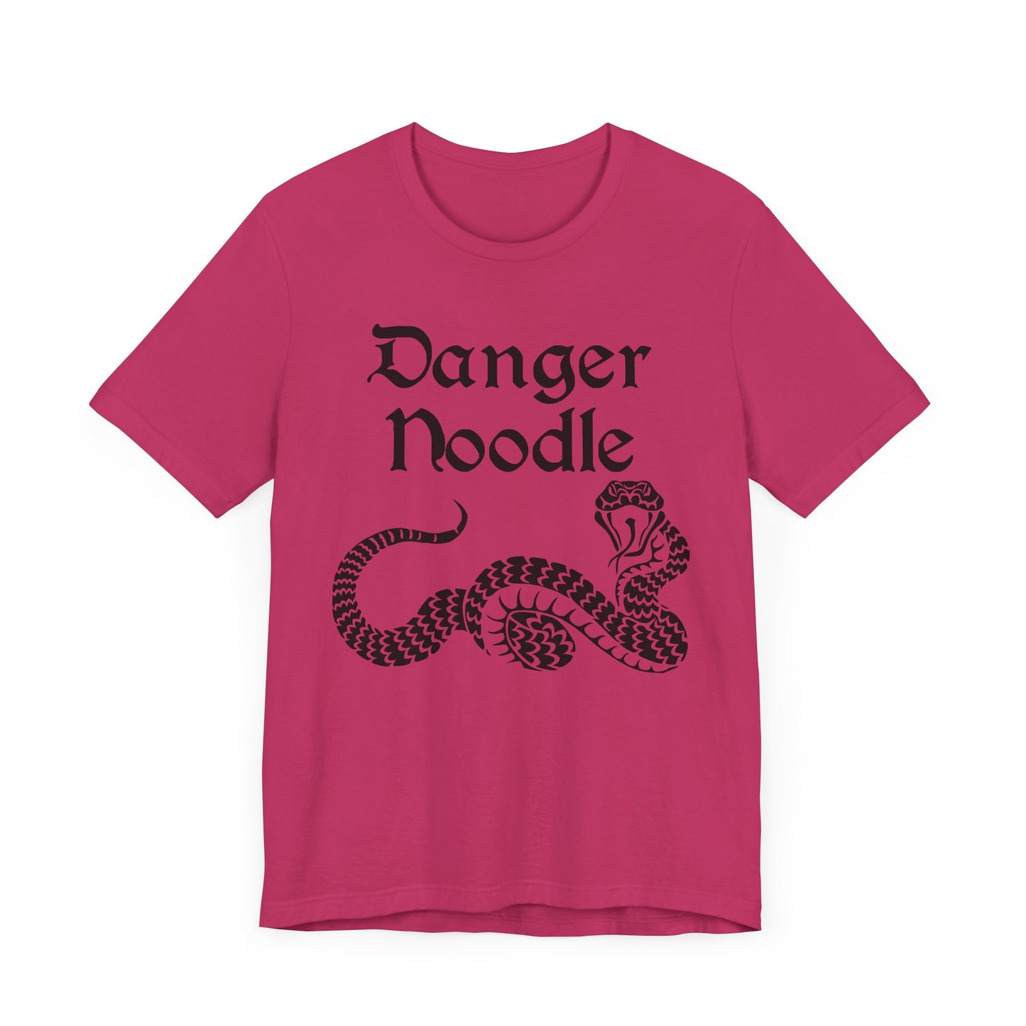 Danger Noodle Unisex Jersey Tee - Casual Everyday Wear - Great for Reptile Lovers
