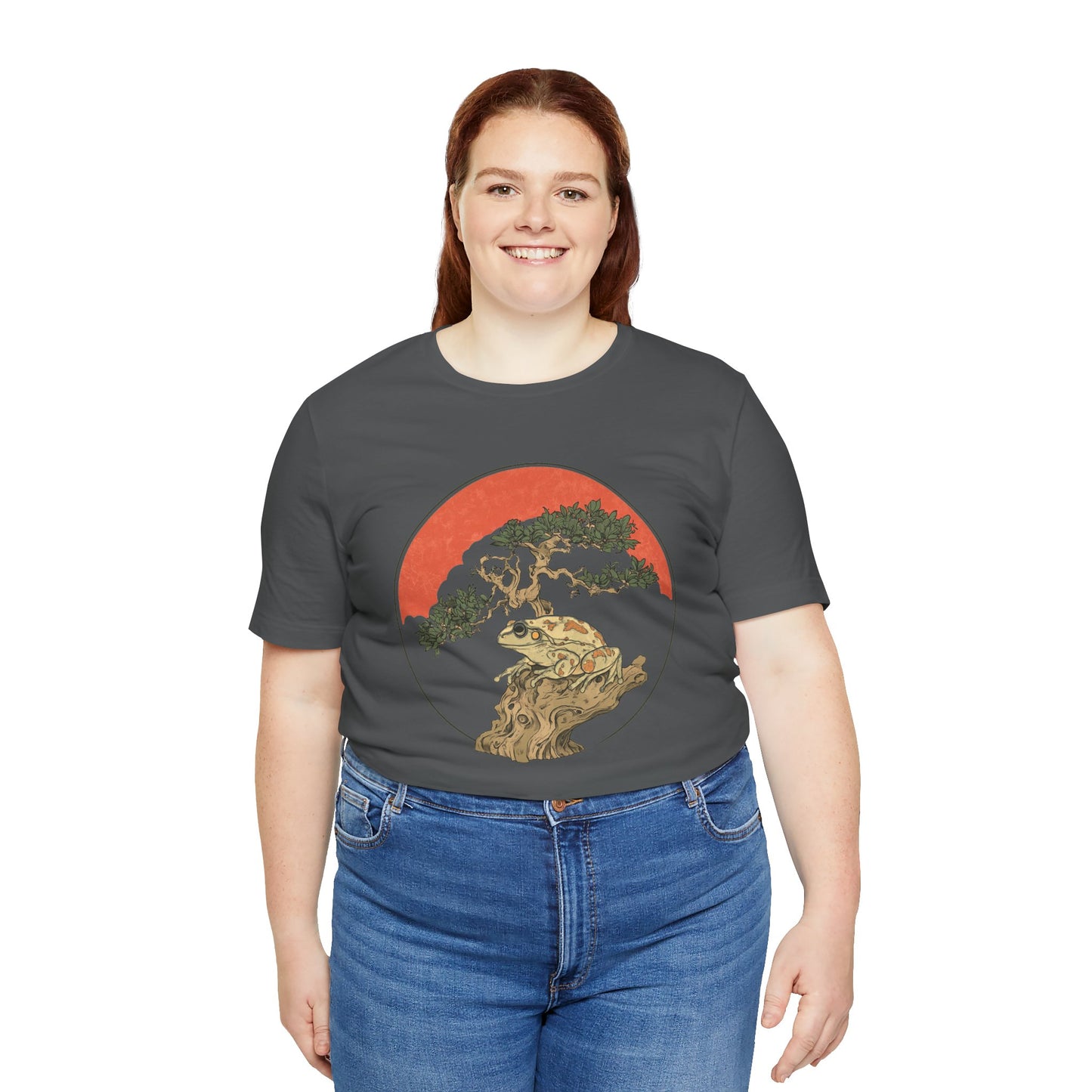 Bonsai Frog Unisex Jersey Tee - Casual Everyday Wear - Great for Reptile Lovers