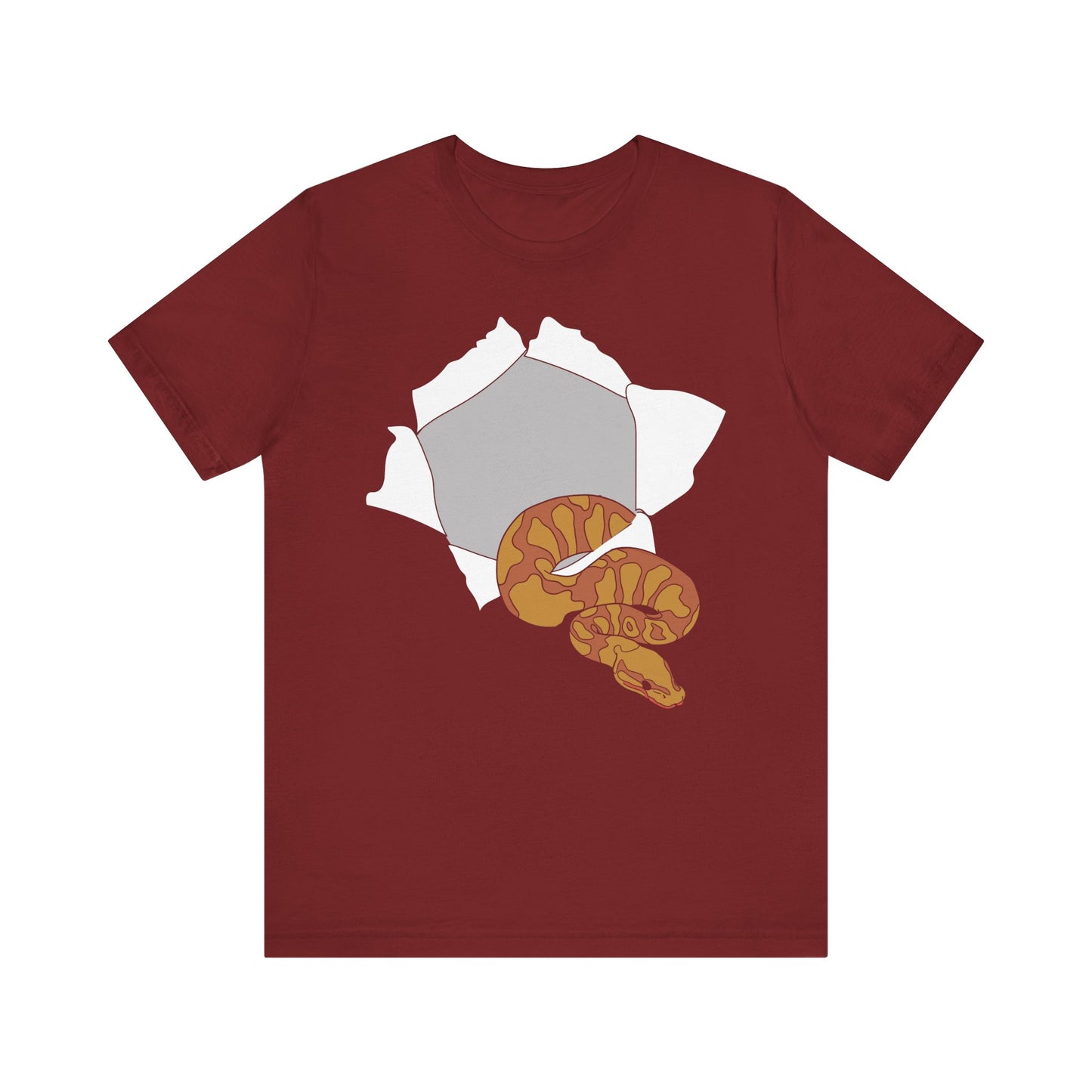 Snake Escape Unisex Jersey Tee - Casual Everyday Wear - Great for Reptile Lovers