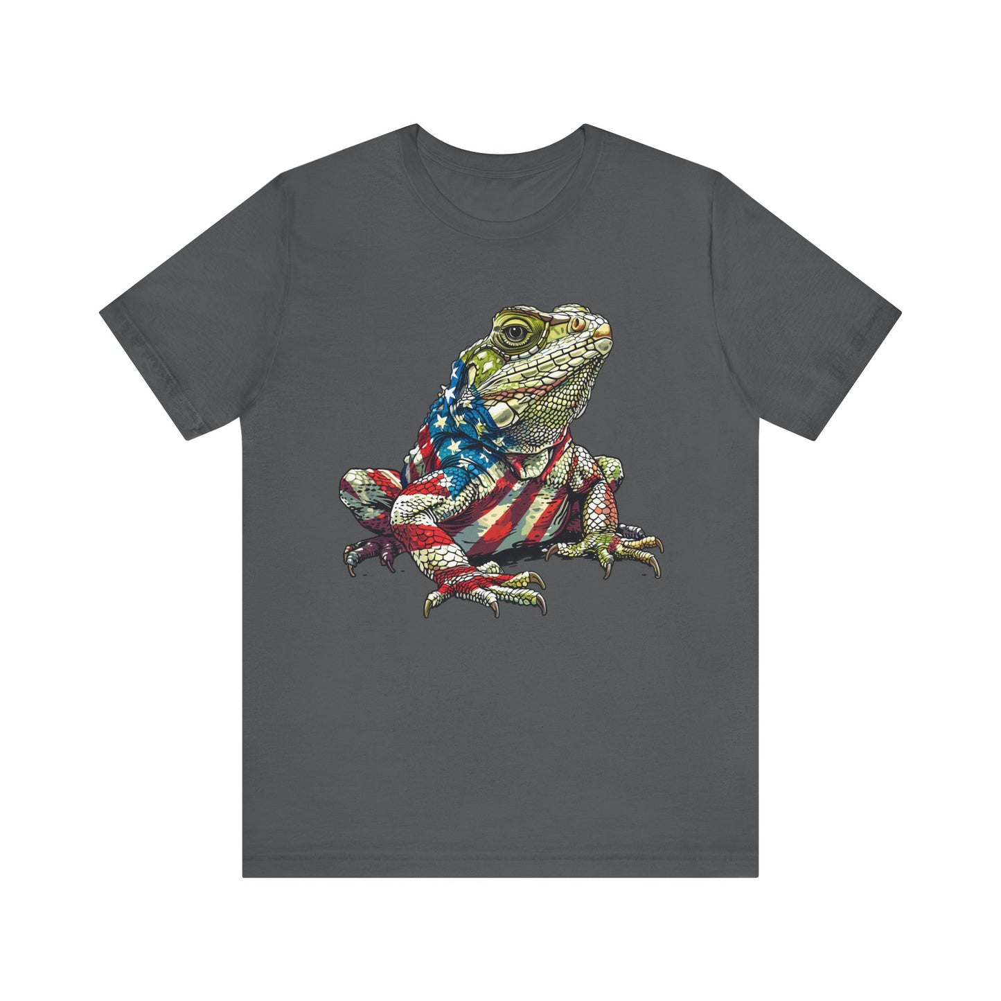American Iquana Unisex Jersey Tee - Casual Everyday Wear - Great for Reptile Lovers