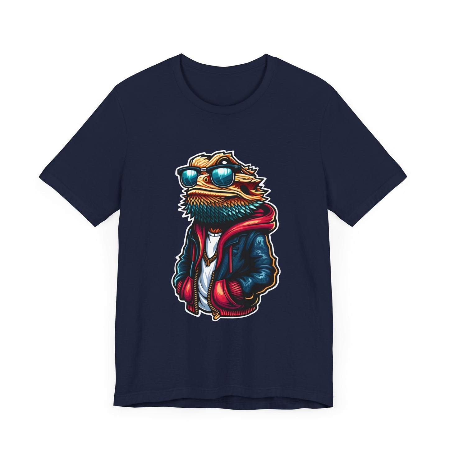 Cool Beardie Unisex Jersey Tee - Casual Everyday Wear - Great for Reptile Lovers