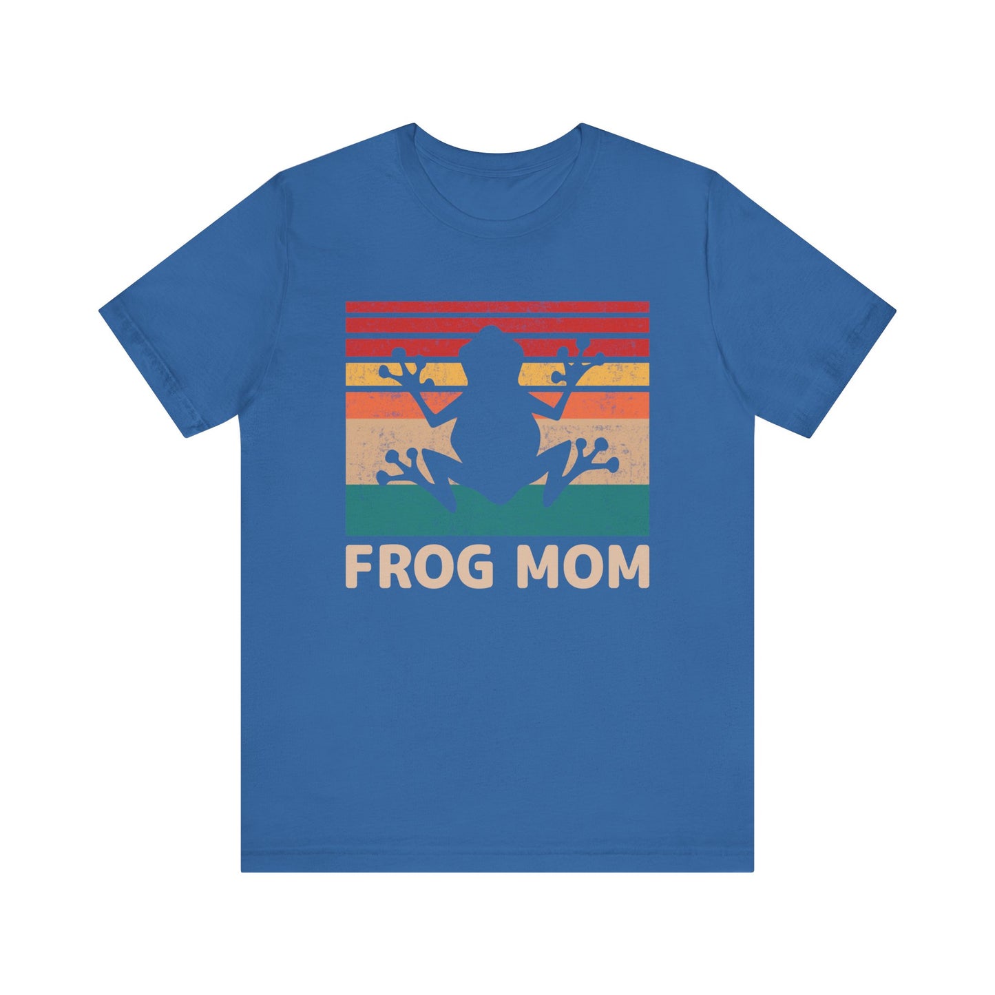 "Frog Mom" Unisex Jersey Tee - Casual Everyday Wear - Great for Reptile Lovers