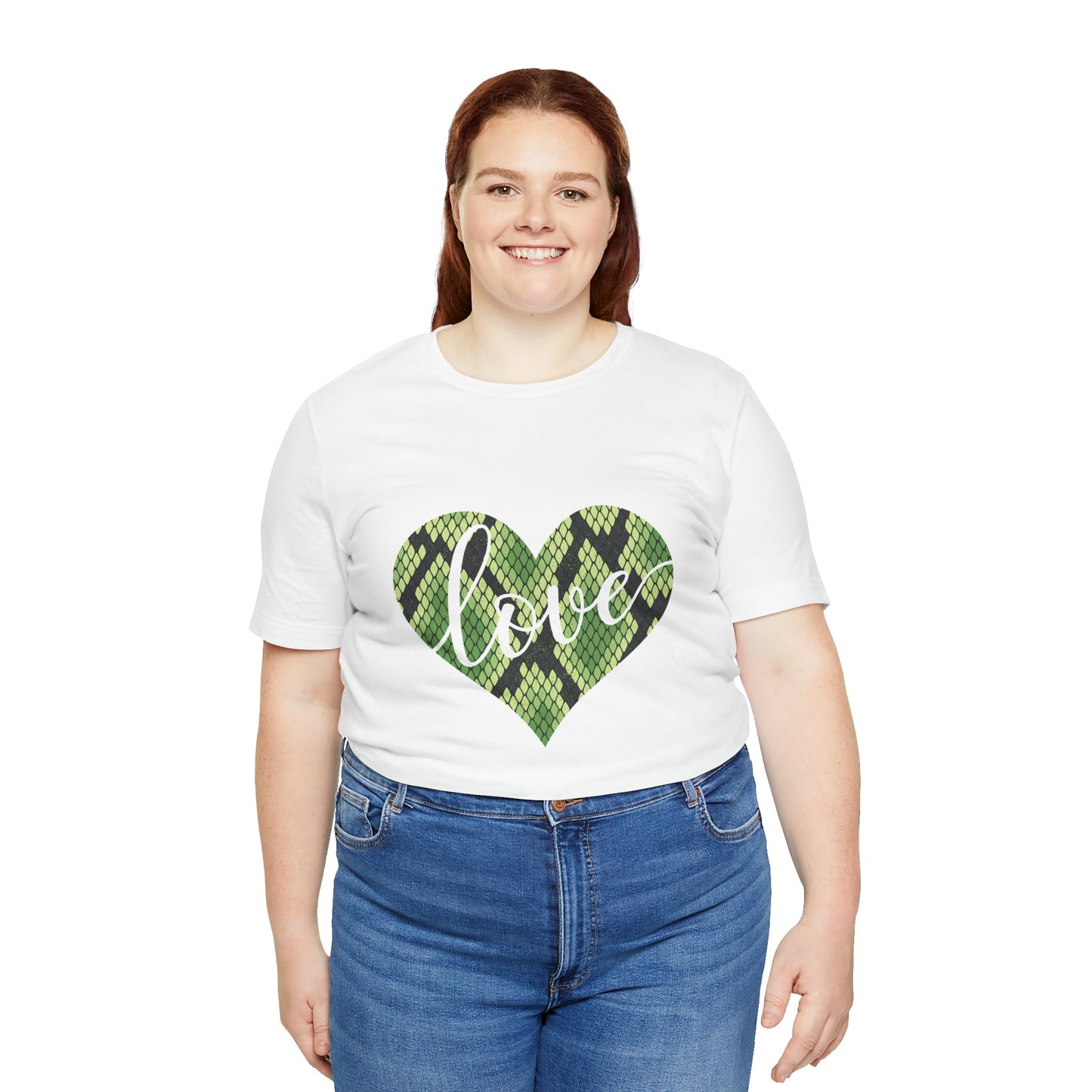 Love Scales Unisex Jersey Tee - Casual Everyday Wear - Great for Reptile Lovers
