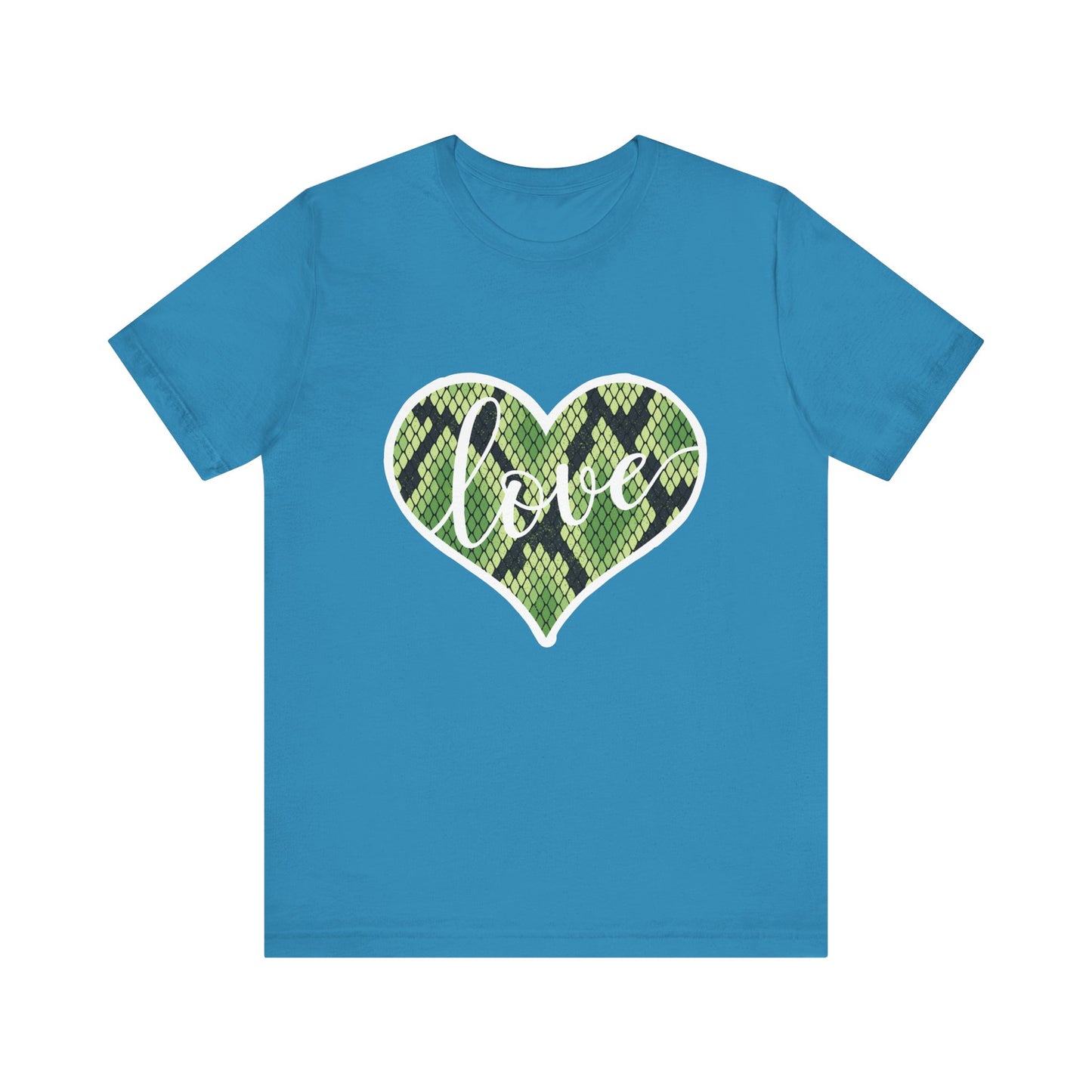 Love Scales Unisex Jersey Tee - Casual Everyday Wear - Great for Reptile Lovers