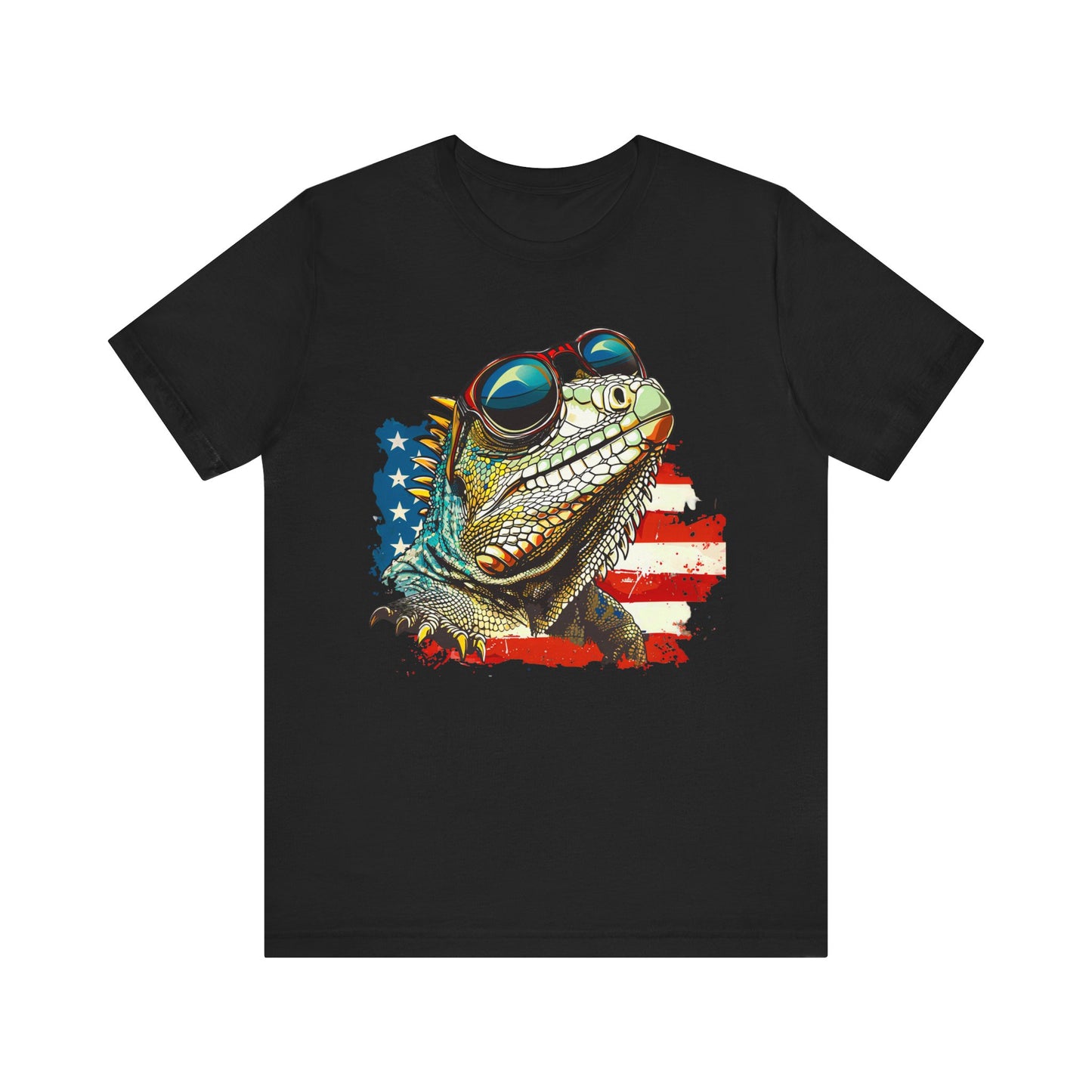 Cool Iguana Unisex Jersey Tee - Casual Everyday Wear - Great for Reptile Lovers