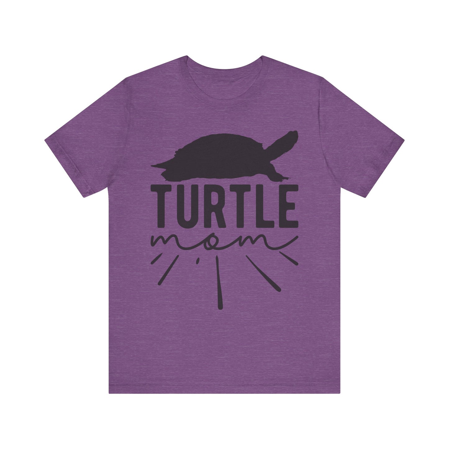 Turtle Mom Unisex Jersey Tee - Casual Everyday Wear - Great for Reptile Lovers
