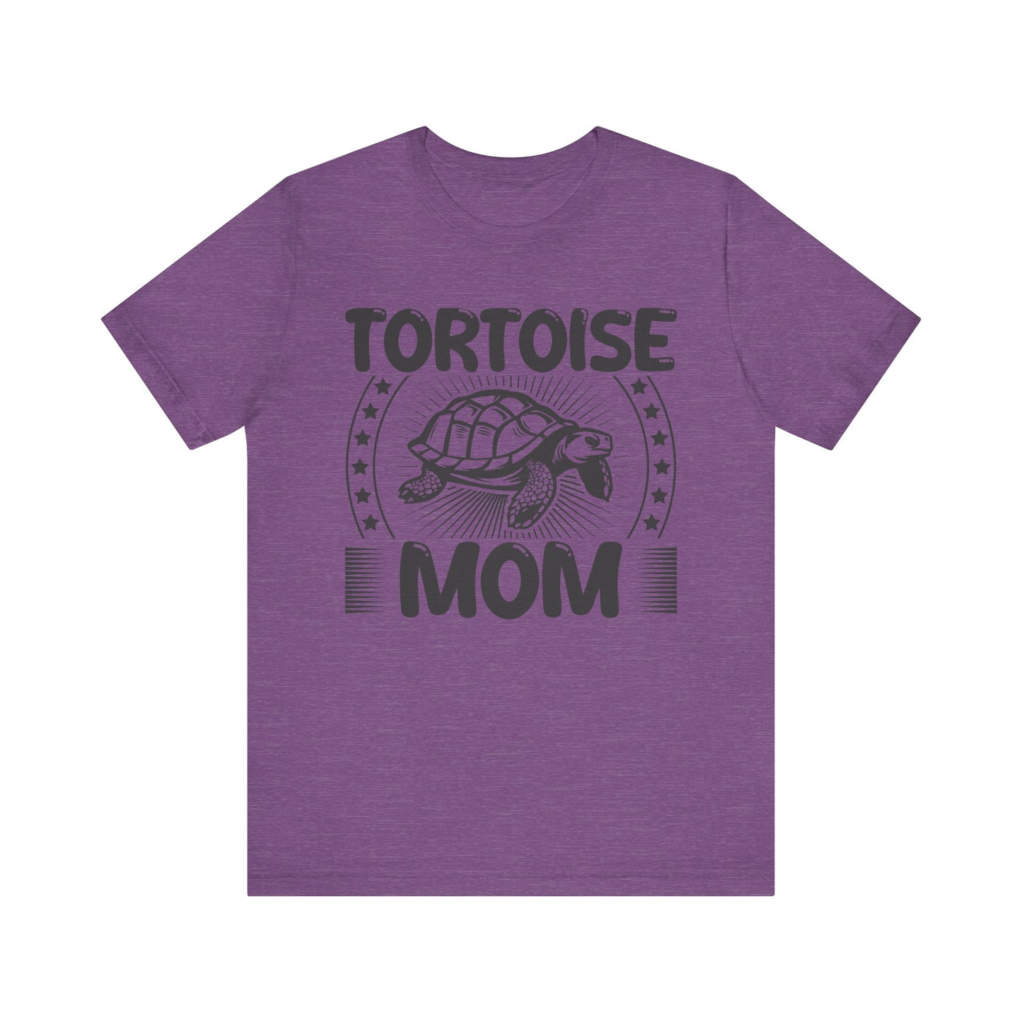 "Tortoise Mom" Unisex Jersey Tee - Casual Everyday Wear - Great for Reptile Lovers