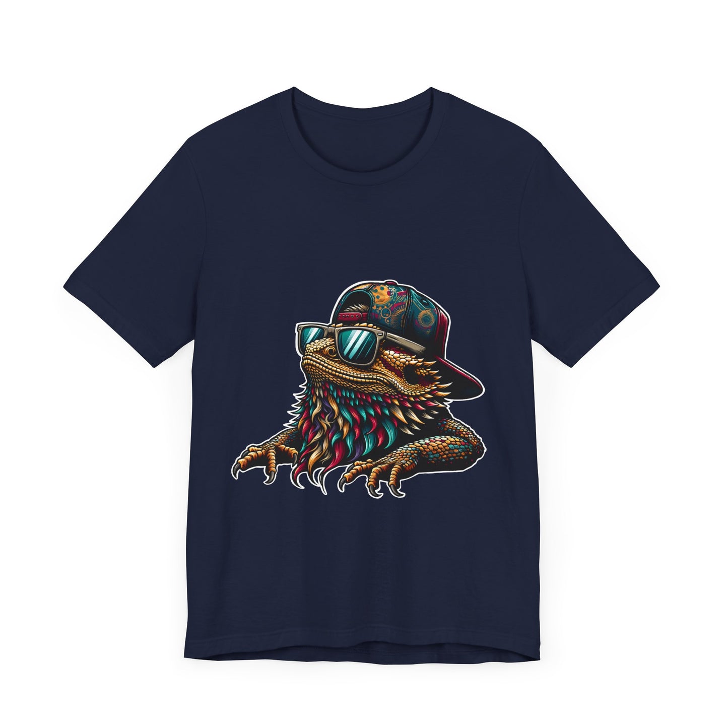 Stylin' Beardie Unisex Jersey Tee - Casual Everyday Wear - Great for Reptile Lovers
