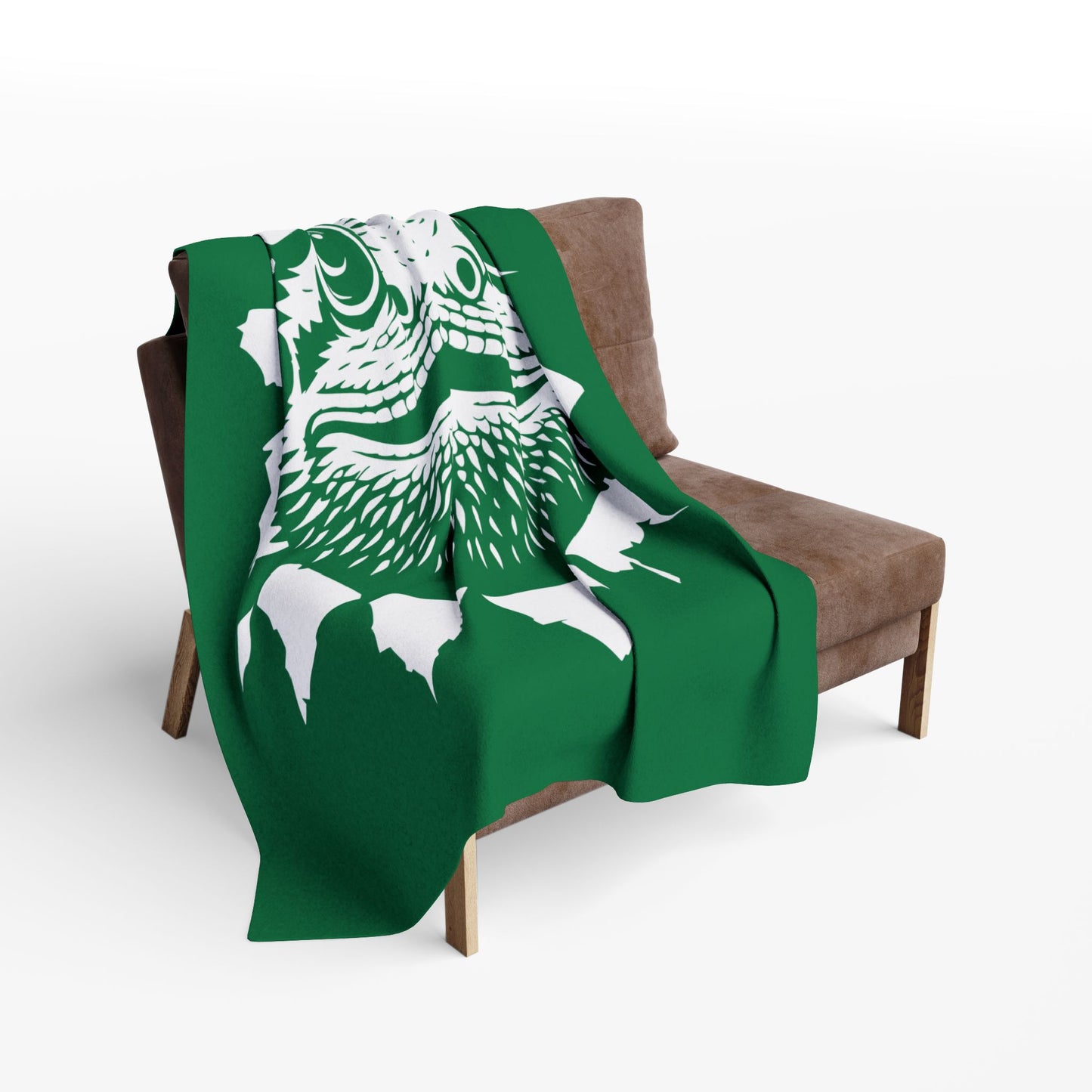 Beardie Exit Cozy Arctic Fleece Blanket | Perfect for Home Decor, Gifting, and Cozy Nights - Snuggle up with Reptile