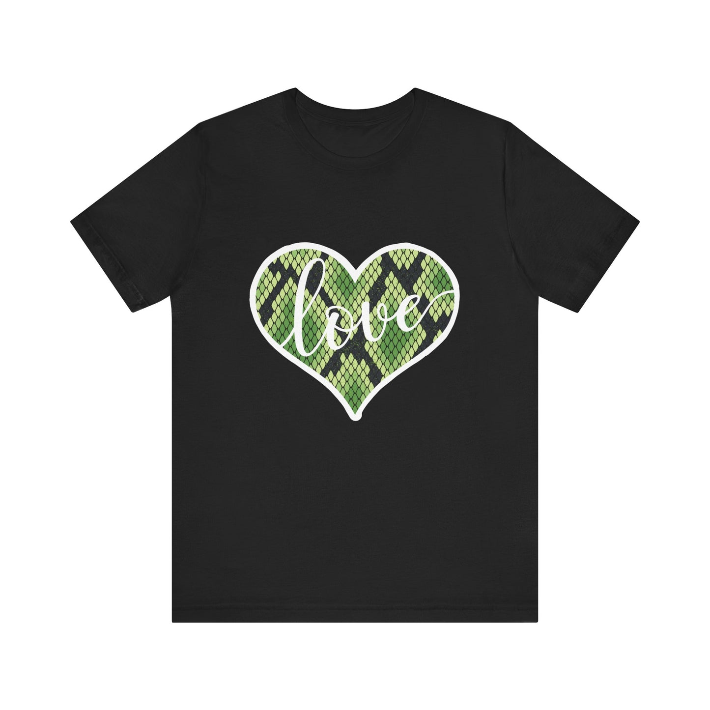 Love Scales Unisex Jersey Tee - Casual Everyday Wear - Great for Reptile Lovers