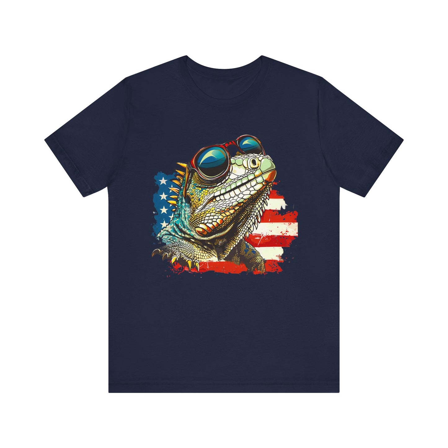 Cool Iguana Unisex Jersey Tee - Casual Everyday Wear - Great for Reptile Lovers