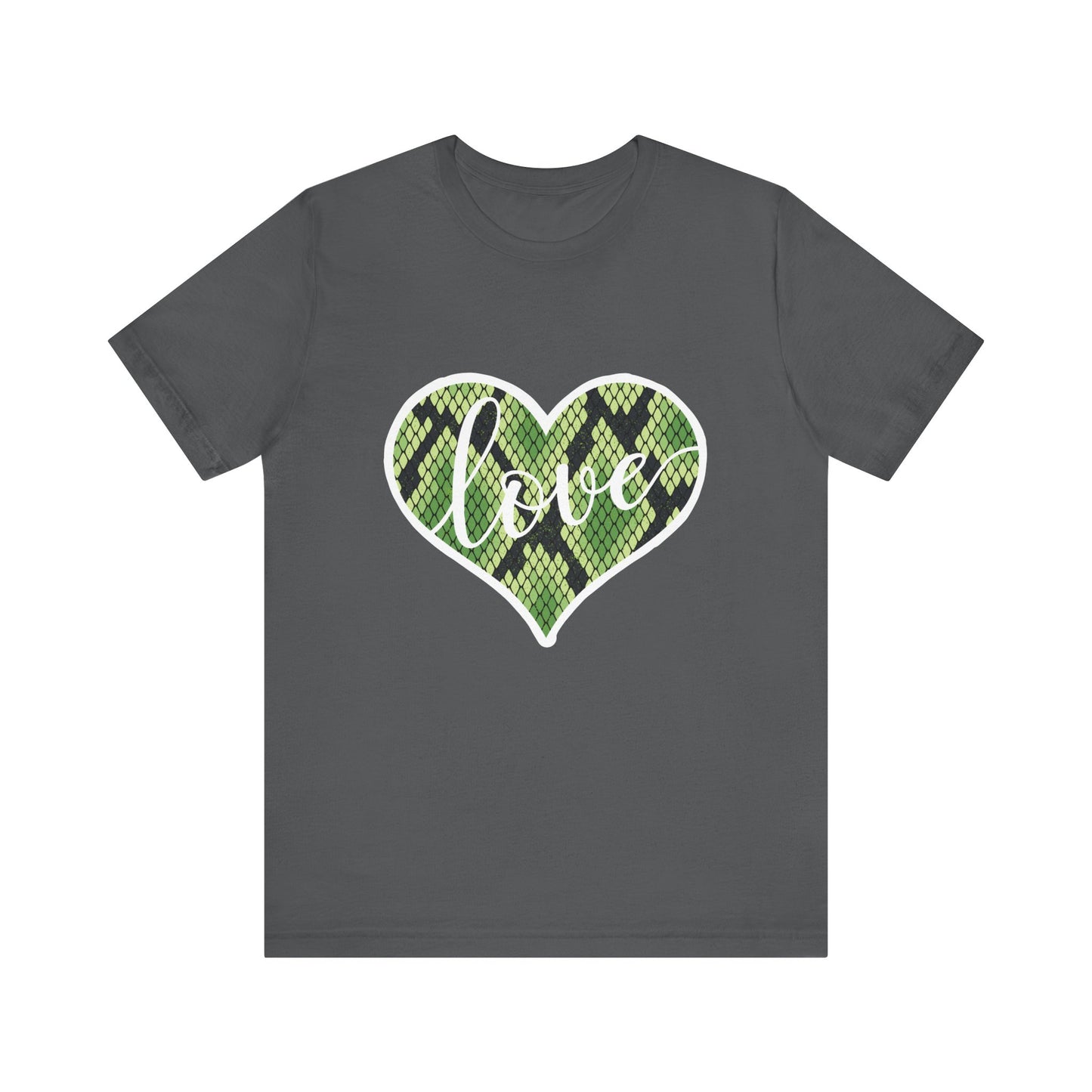 Love Scales Unisex Jersey Tee - Casual Everyday Wear - Great for Reptile Lovers