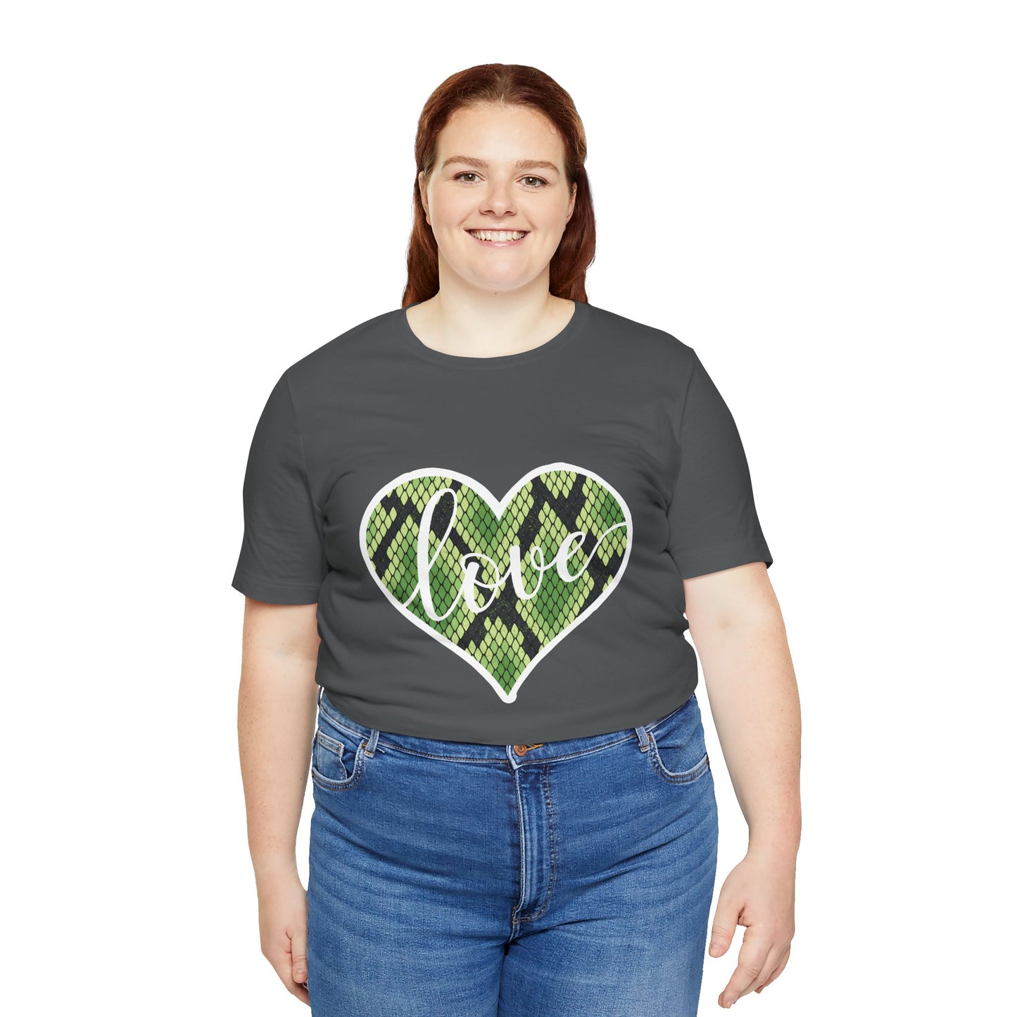 Love Scales Unisex Jersey Tee - Casual Everyday Wear - Great for Reptile Lovers