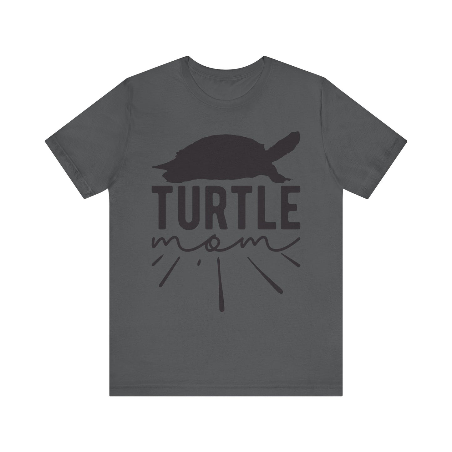 Turtle Mom Unisex Jersey Tee - Casual Everyday Wear - Great for Reptile Lovers