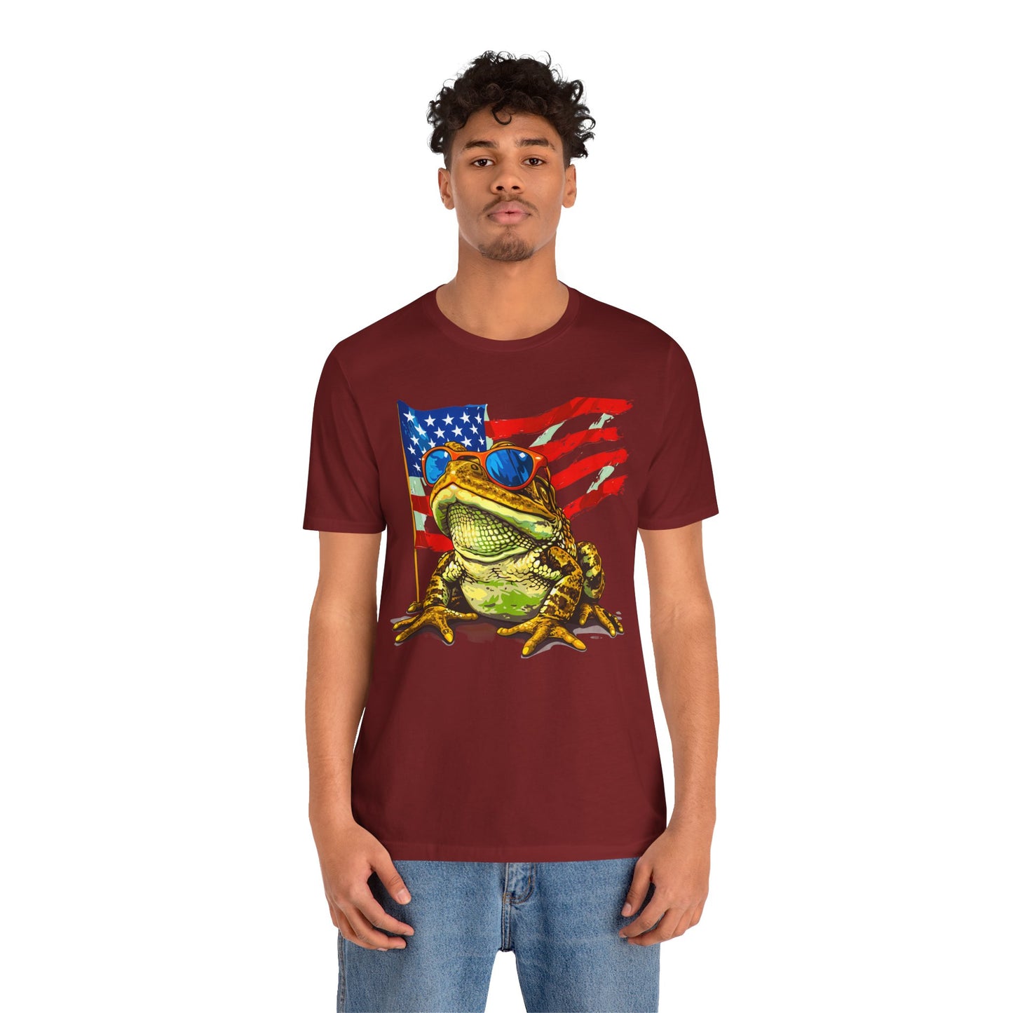 American Toad Unisex Jersey Tee - Casual Everyday Wear - Great for Reptile Lovers