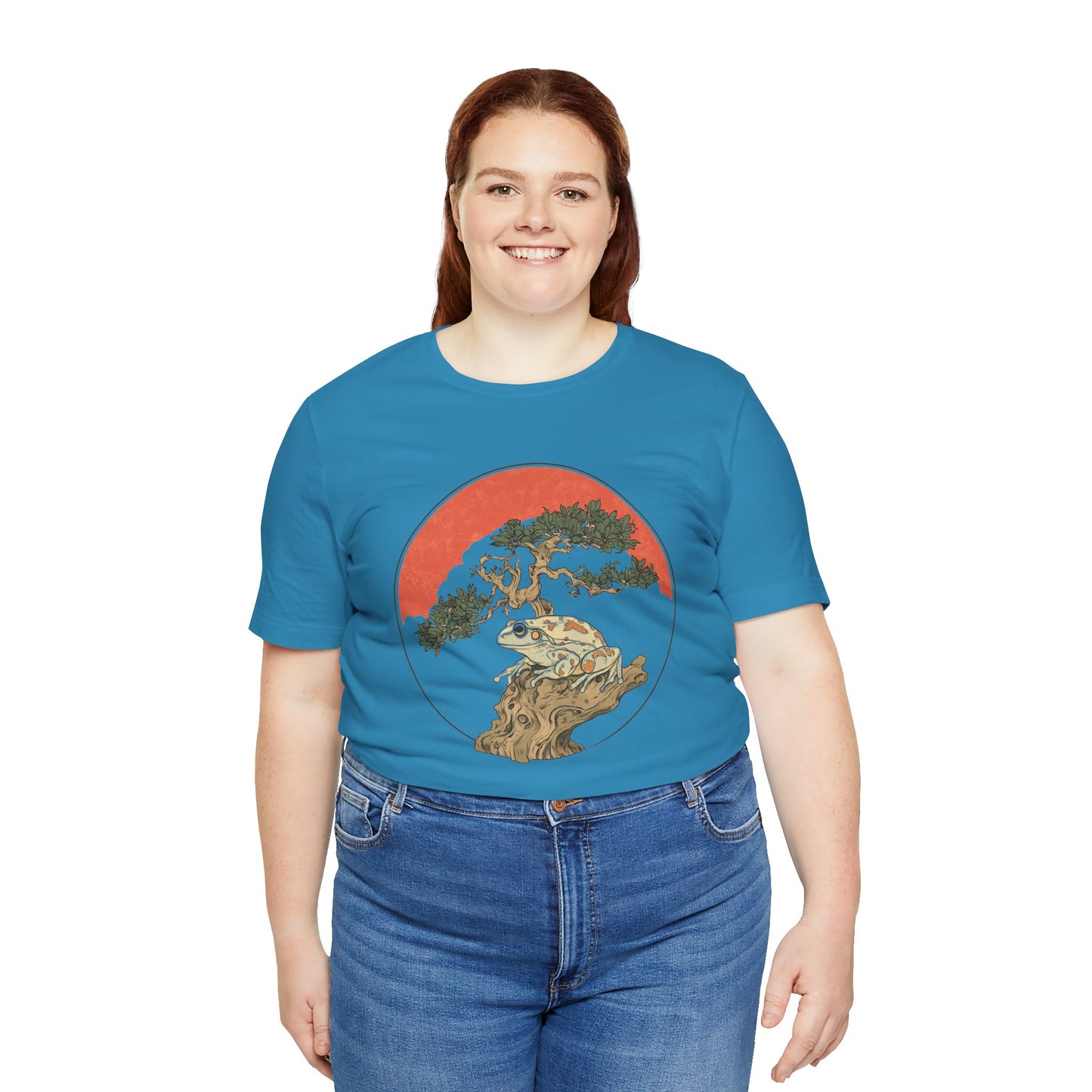 Bonsai Frog Unisex Jersey Tee - Casual Everyday Wear - Great for Reptile Lovers