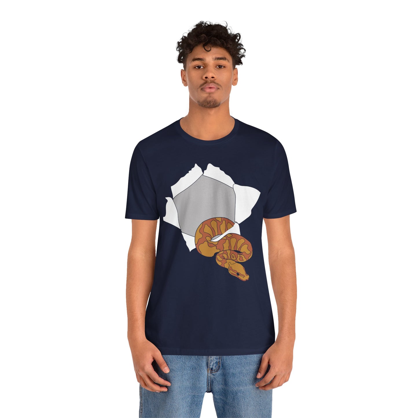 Snake Escape Unisex Jersey Tee - Casual Everyday Wear - Great for Reptile Lovers