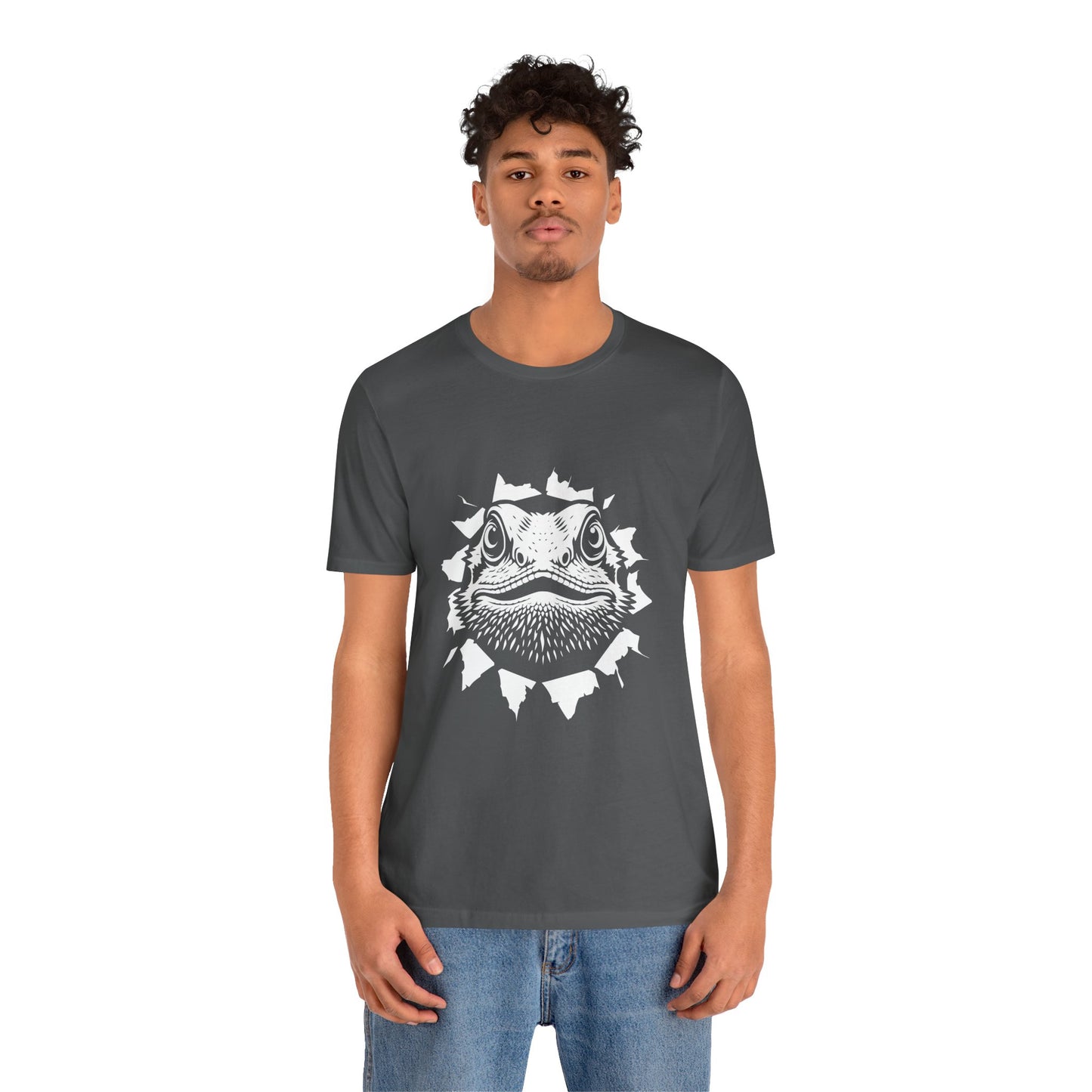 "Dragon Exit" Print Unisex Jersey Tee - Casual Everyday Wear - Great for Reptile Lovers