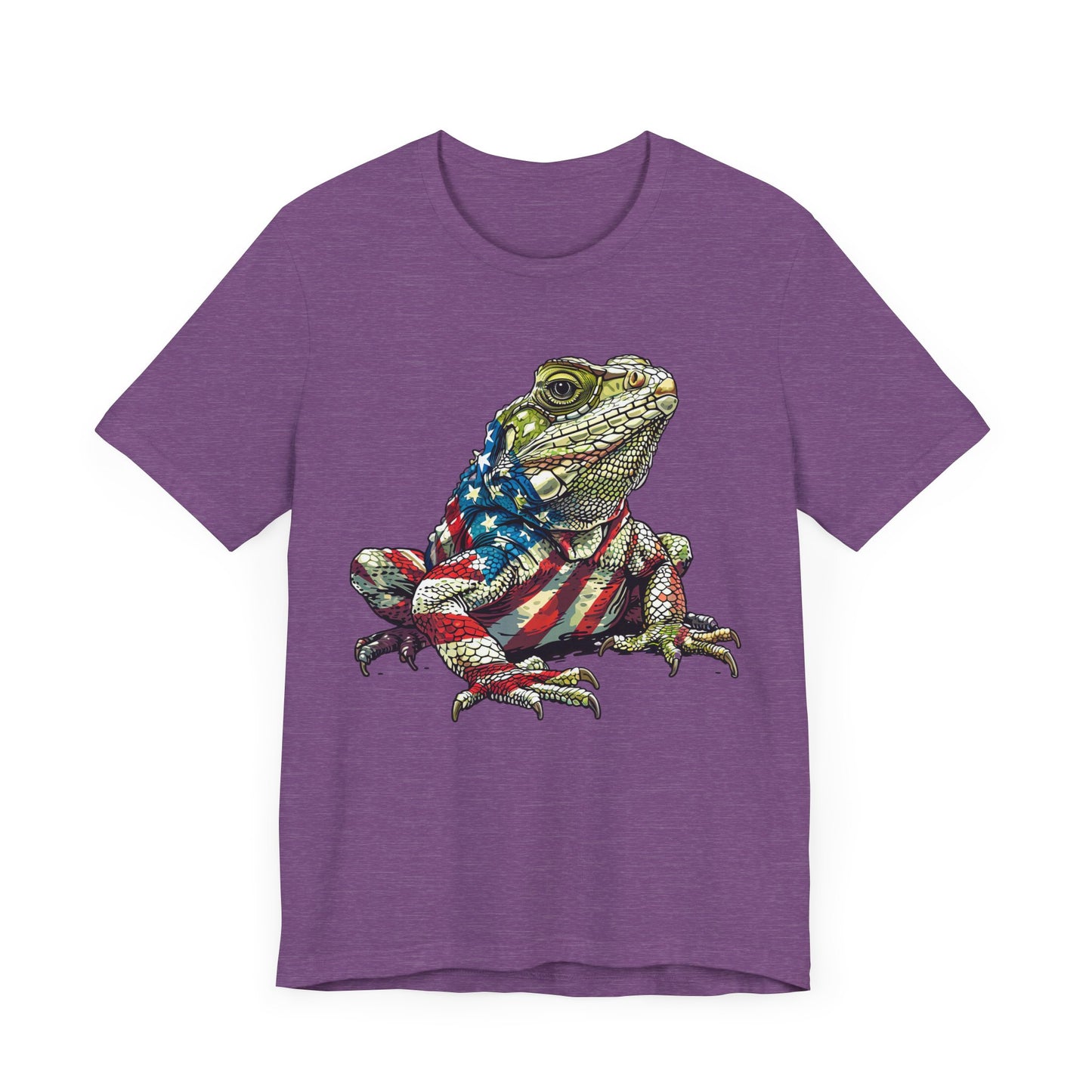 American Iquana Unisex Jersey Tee - Casual Everyday Wear - Great for Reptile Lovers