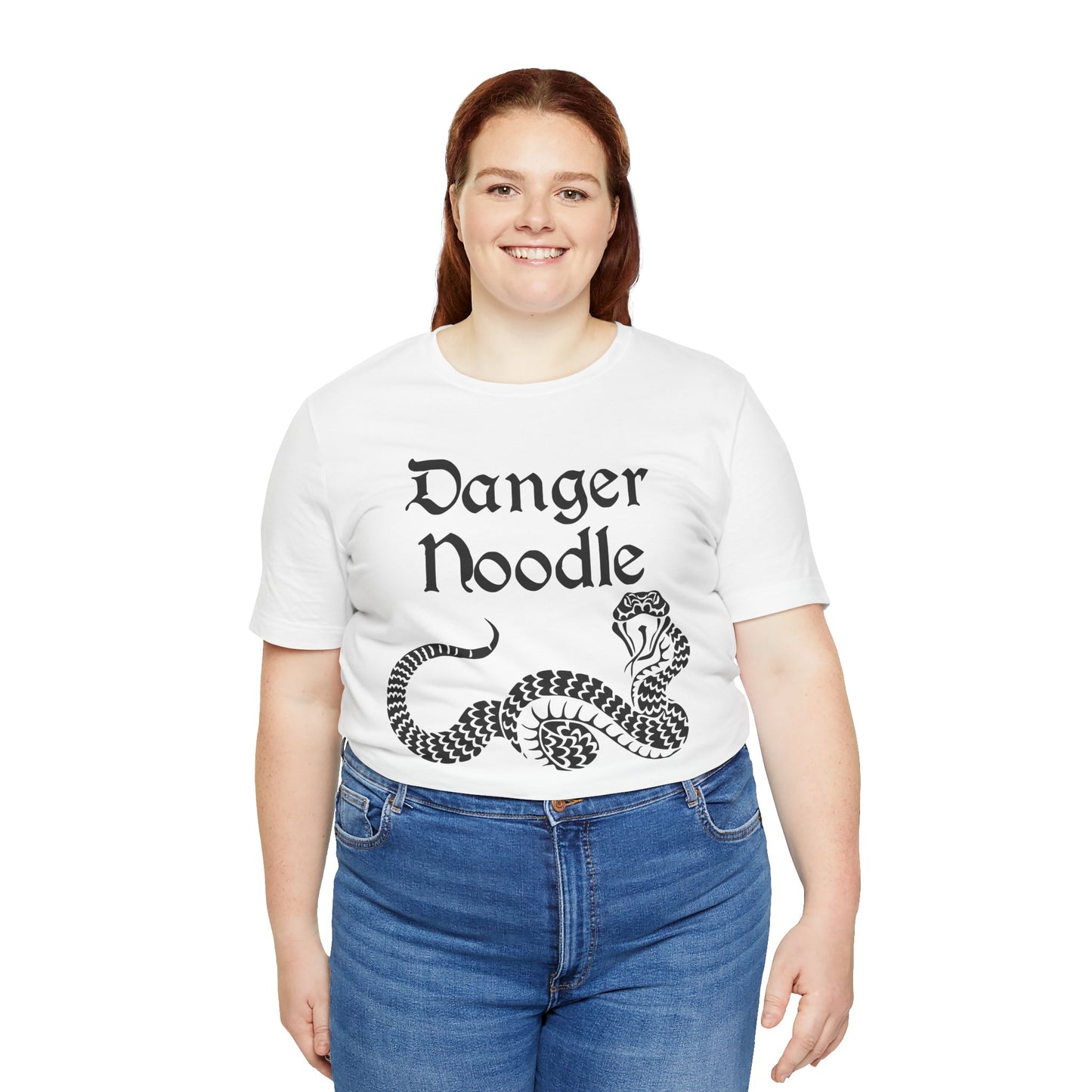 Danger Noodle Unisex Jersey Tee - Casual Everyday Wear - Great for Reptile Lovers