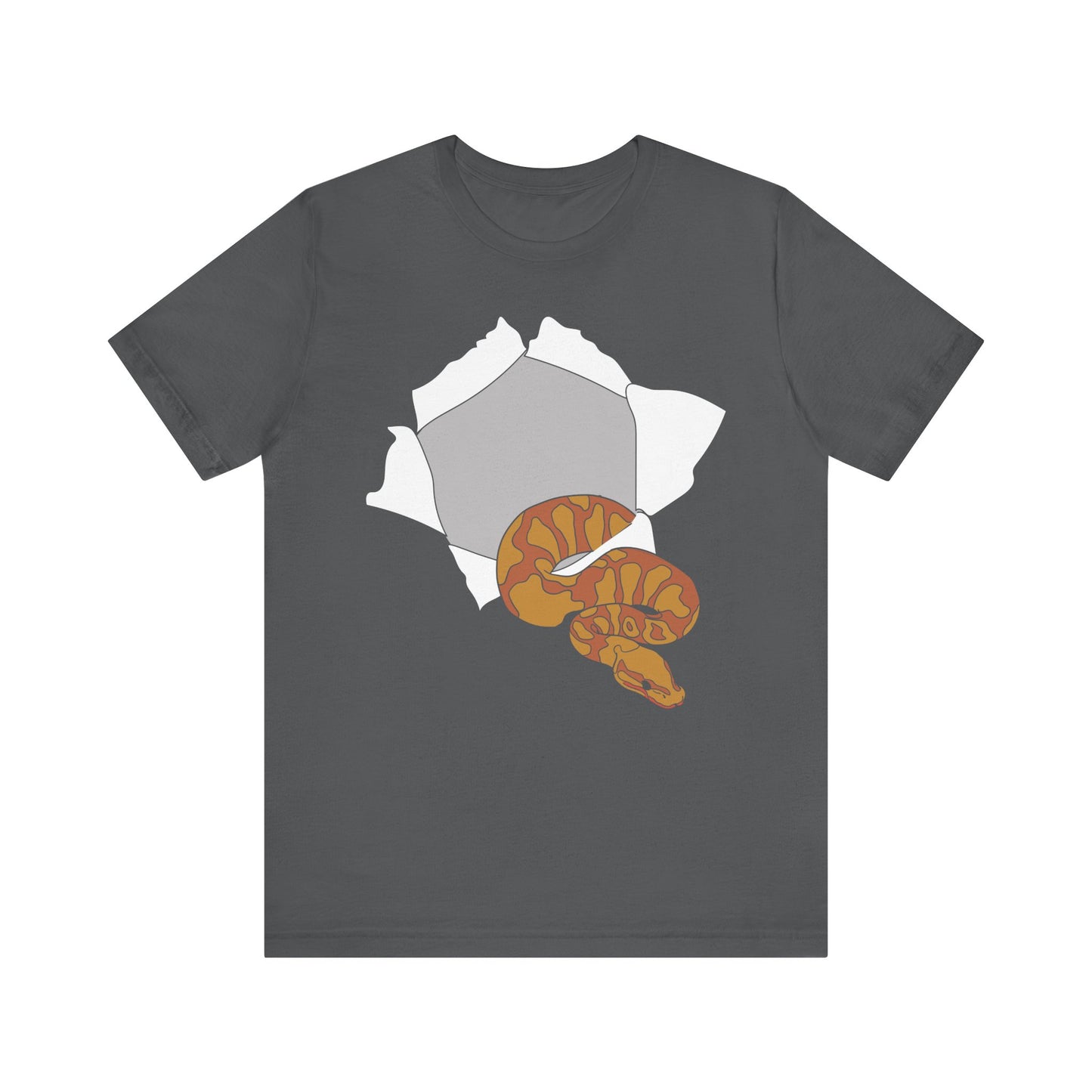 Snake Escape Unisex Jersey Tee - Casual Everyday Wear - Great for Reptile Lovers