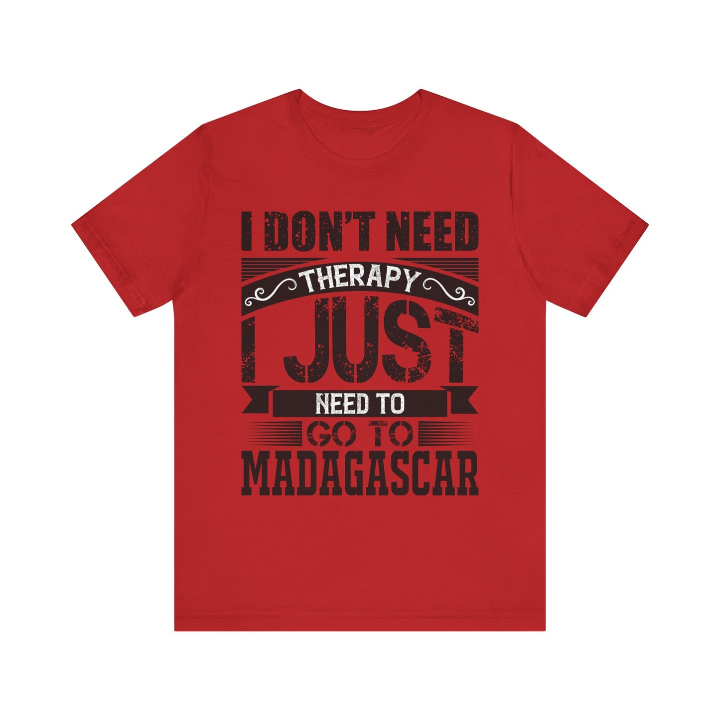 Go to Madagascar Unisex Jersey Tee - Casual Everyday Wear - Great for Reptile Lovers