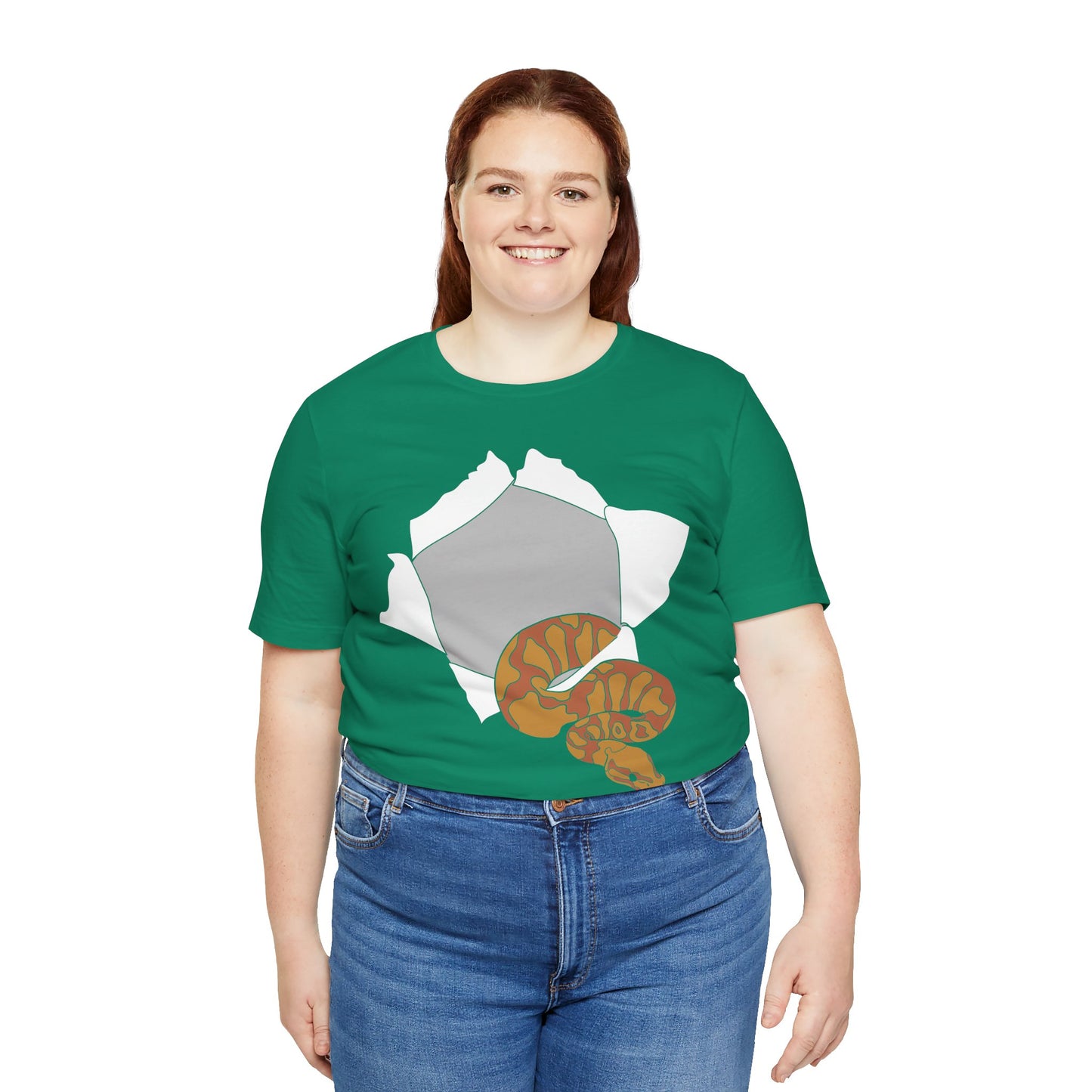 Snake Escape Unisex Jersey Tee - Casual Everyday Wear - Great for Reptile Lovers