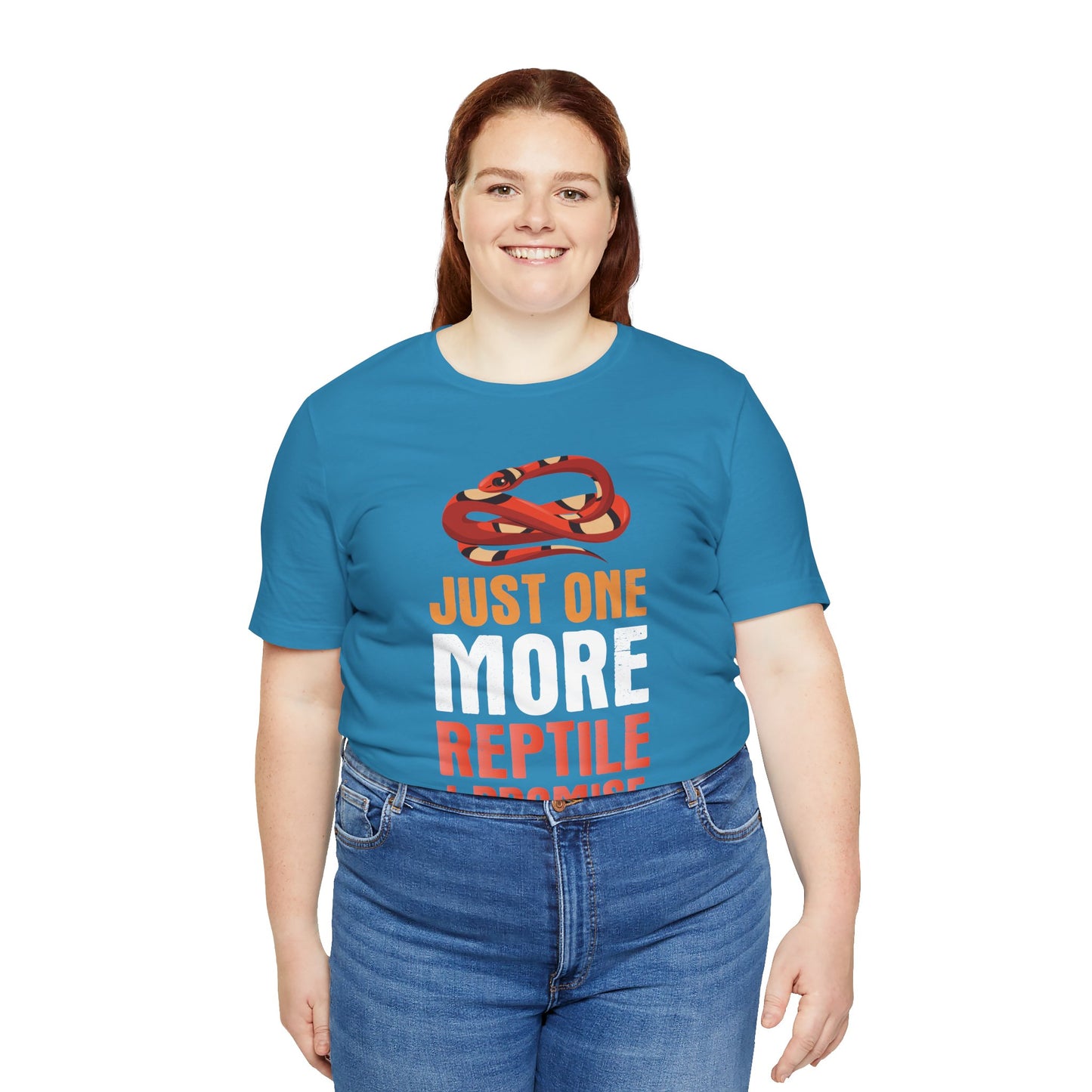 "Just One More Reptile" Unisex Jersey Tee - Casual Everyday Wear - Great for Reptile Lovers
