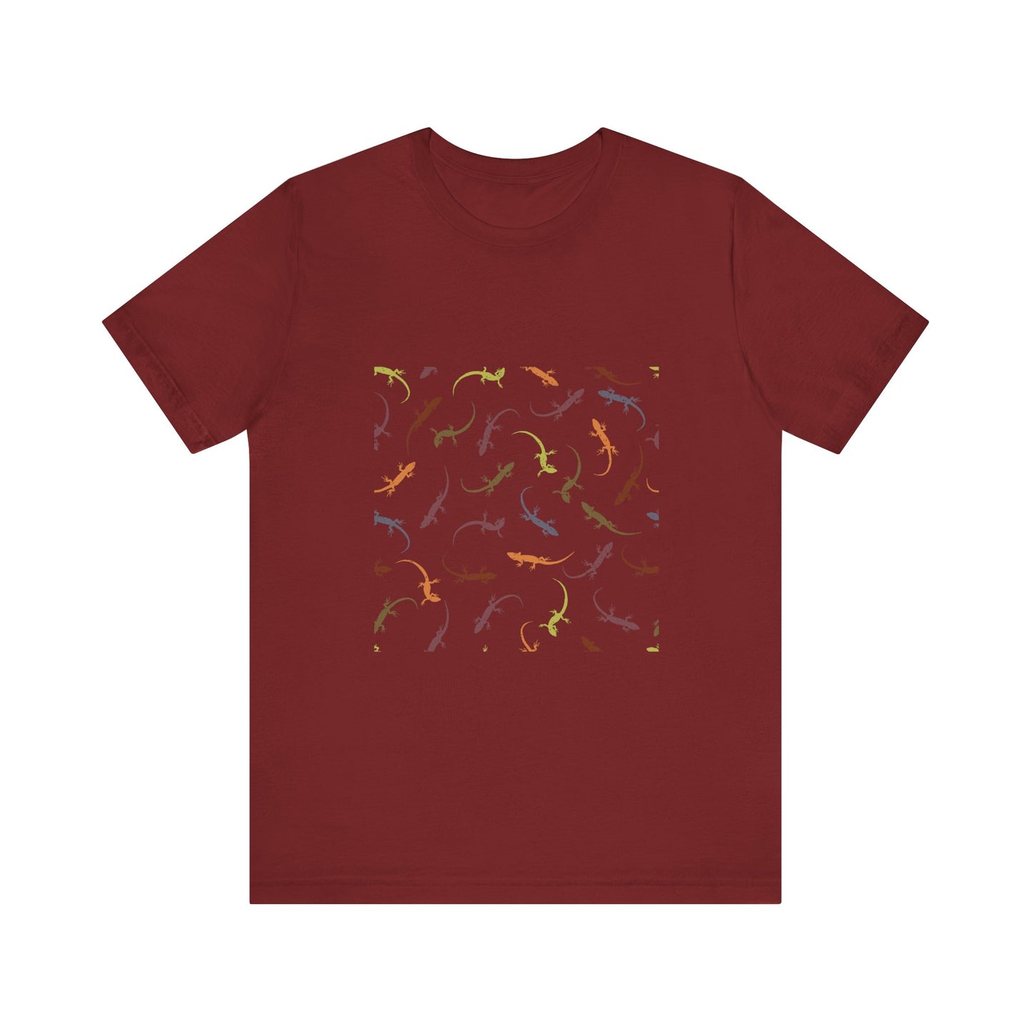 Lots of Lizards Unisex Jersey Tee - Casual Everyday Wear - Great for Reptile Lovers