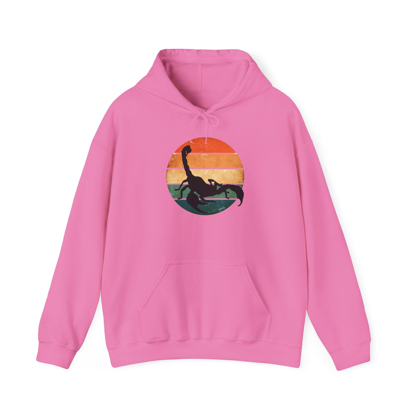 Scorpion Unisex Hooded Sweatshirt with Bold Print - Great for Reptile Lovers