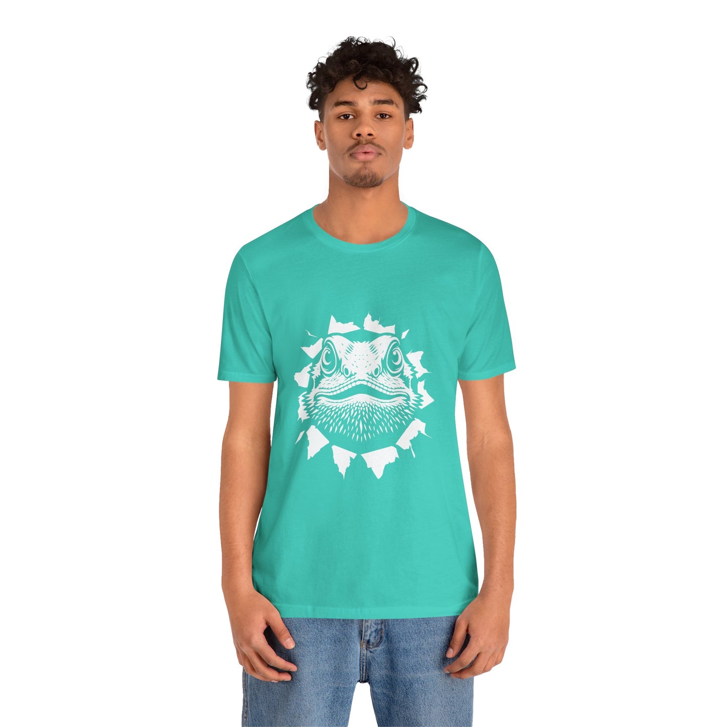 "Dragon Exit" Print Unisex Jersey Tee - Casual Everyday Wear - Great for Reptile Lovers