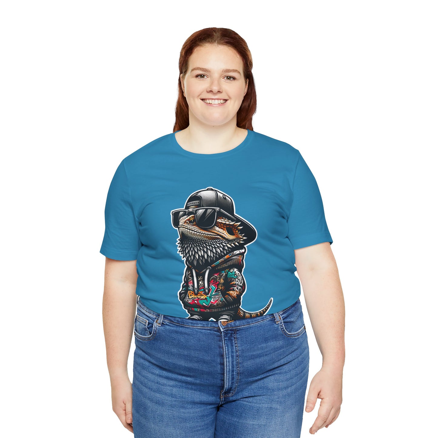 Urban Dragon Unisex Jersey Tee - Casual Everyday Wear - Great for Reptile Lovers
