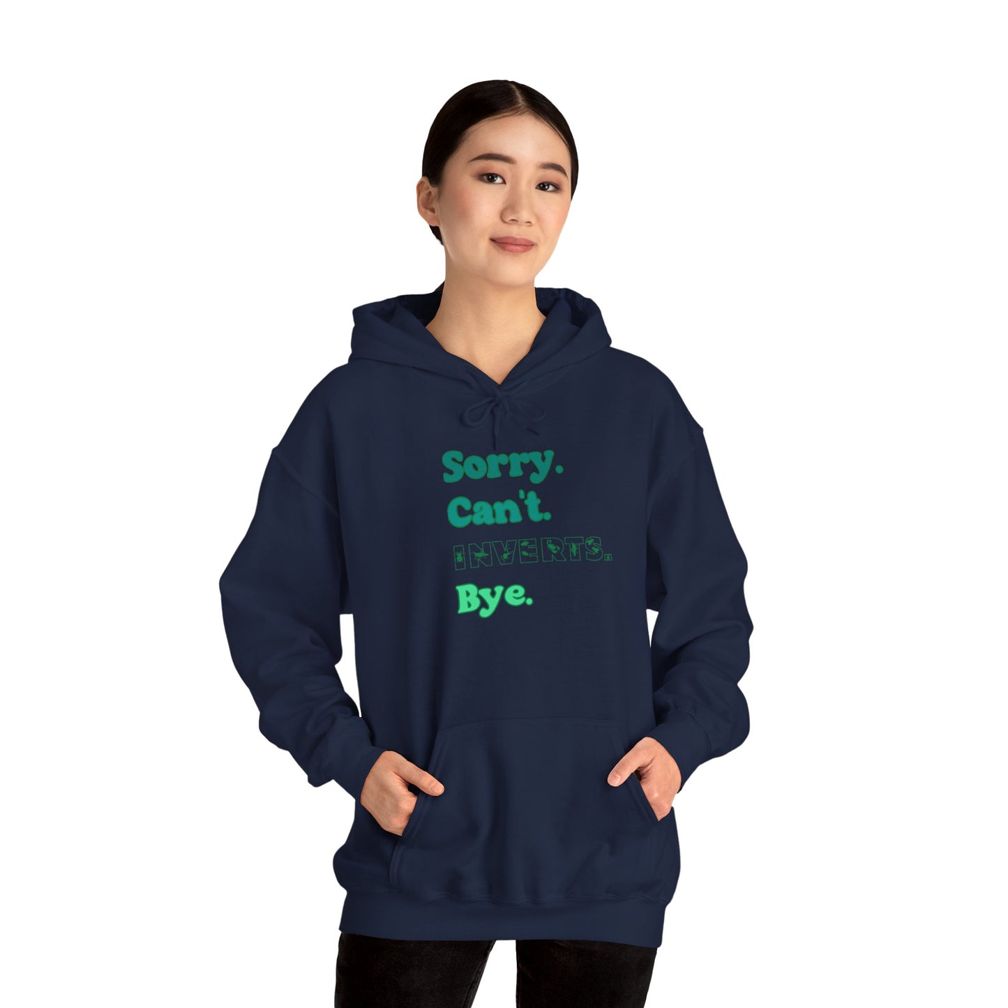 "Sorry Can't Insects Bye" Cozy Unisex Hooded Sweatshirt with Bold Print - Great for Insect Lovers