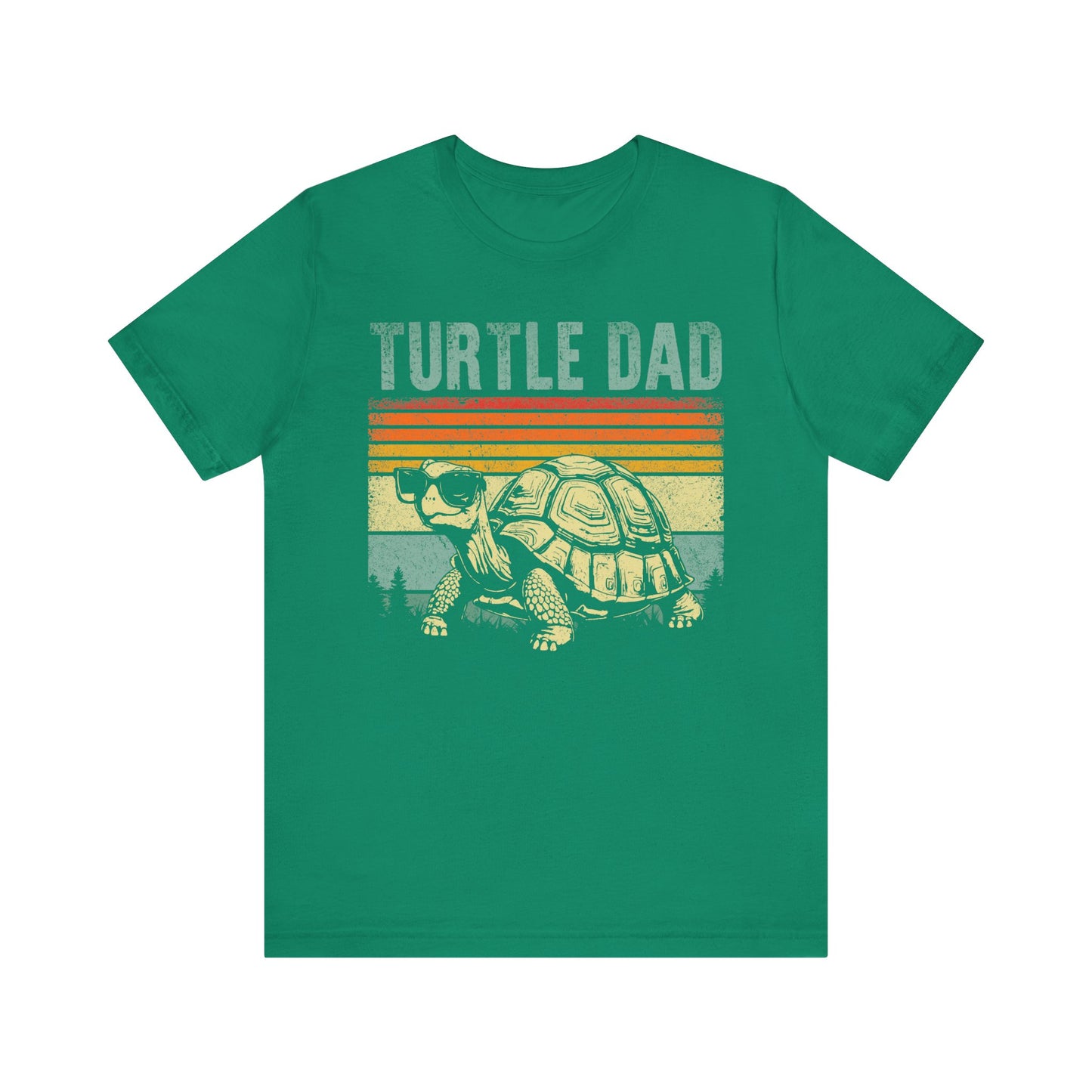 "Turtle Dad" Unisex Jersey Tee - Casual Everyday Wear - Great for Reptile Lovers