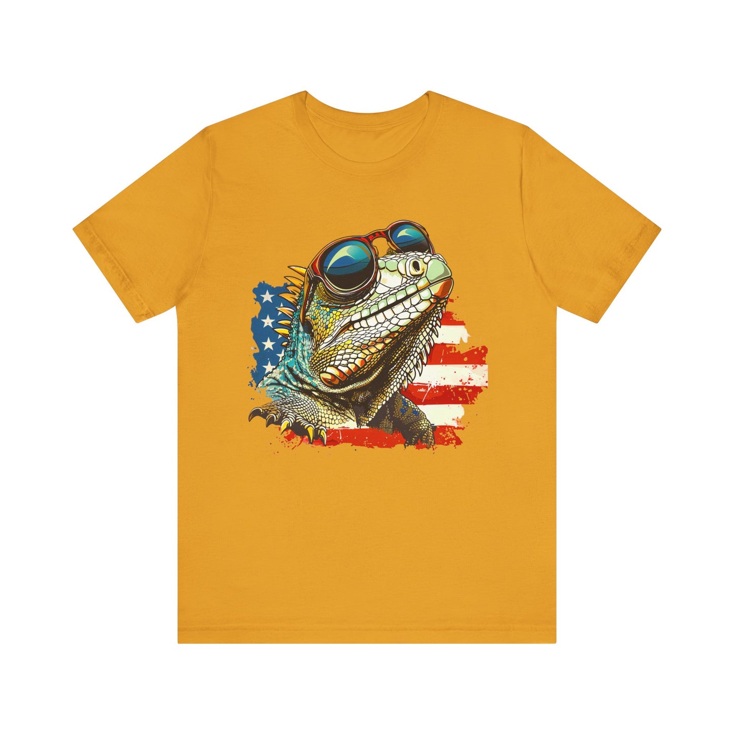 Cool Iguana Unisex Jersey Tee - Casual Everyday Wear - Great for Reptile Lovers
