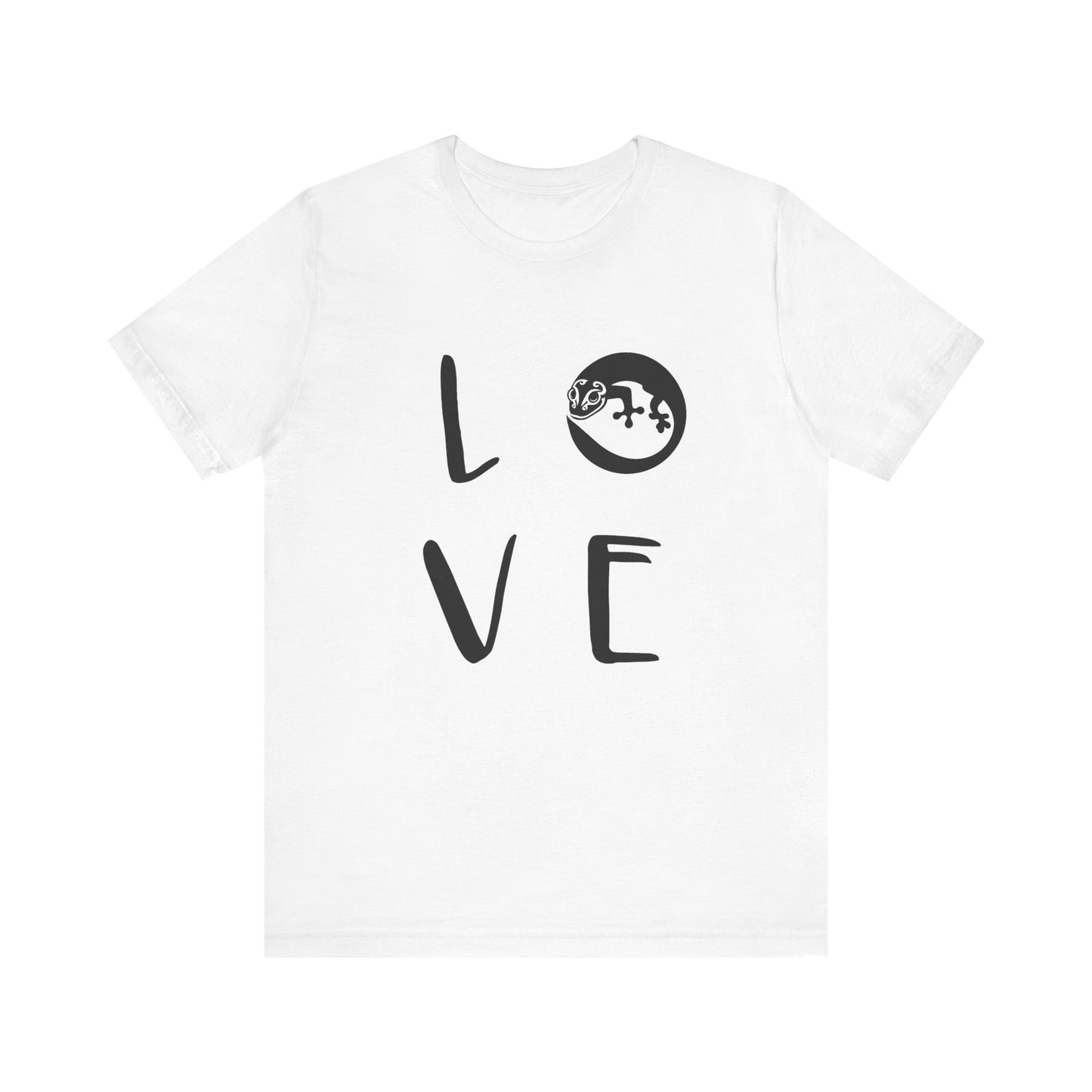 Lizard Love Unisex Jersey Tee - Casual Everyday Wear - Great for Reptile Lovers