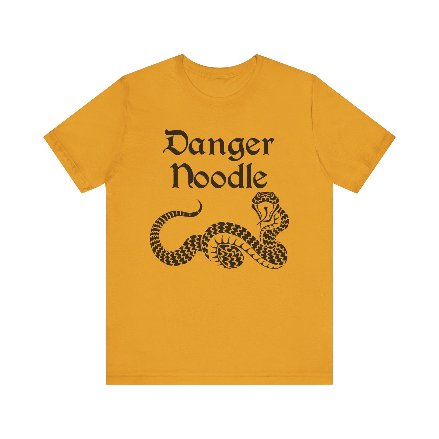 Danger Noodle Unisex Jersey Tee - Casual Everyday Wear - Great for Reptile Lovers