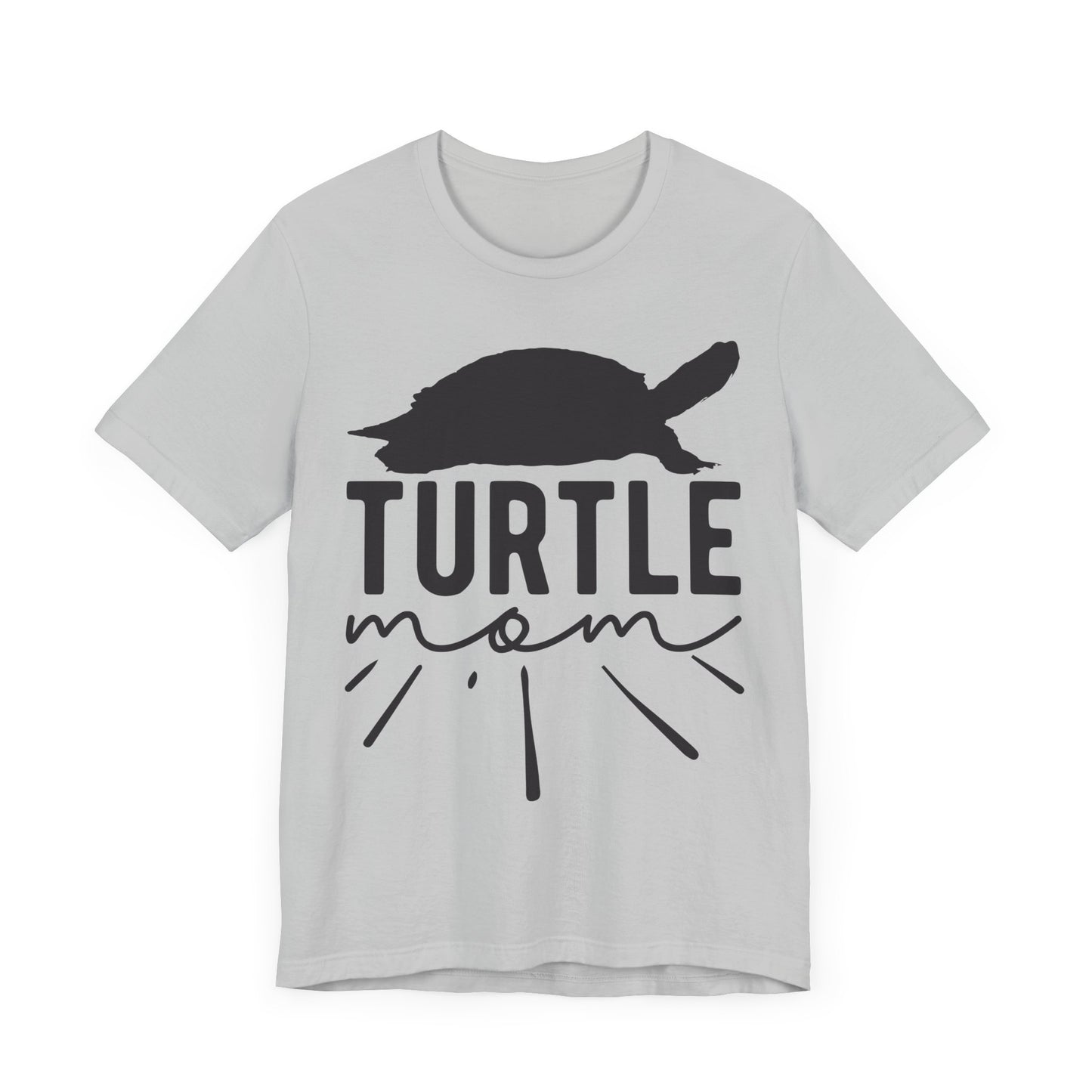 Turtle Mom Unisex Jersey Tee - Casual Everyday Wear - Great for Reptile Lovers