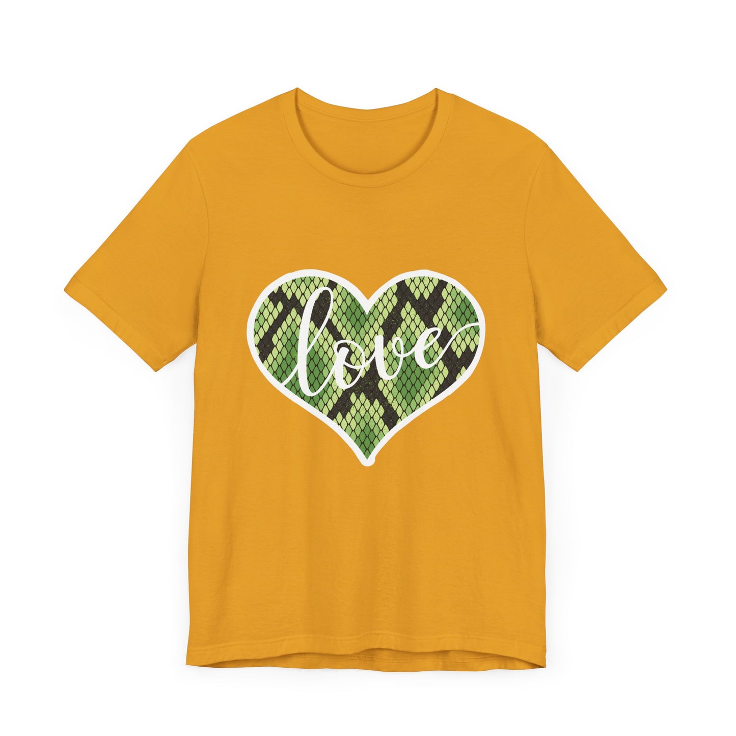 Love Scales Unisex Jersey Tee - Casual Everyday Wear - Great for Reptile Lovers