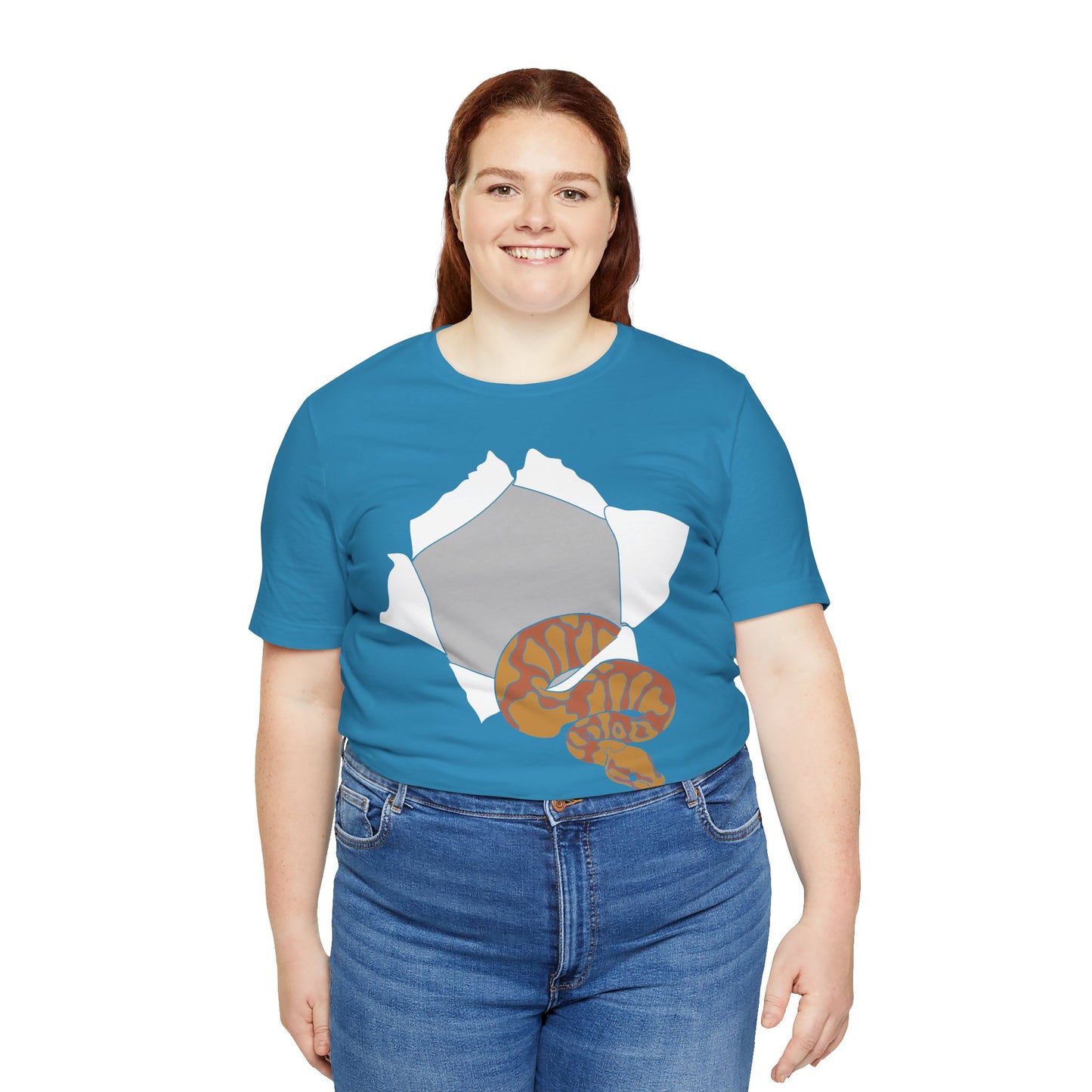 Snake Escape Unisex Jersey Tee - Casual Everyday Wear - Great for Reptile Lovers